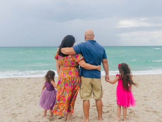 One of the many family photos that was taken during our photo shoot. (Photo was taken by Focal Point Photography)