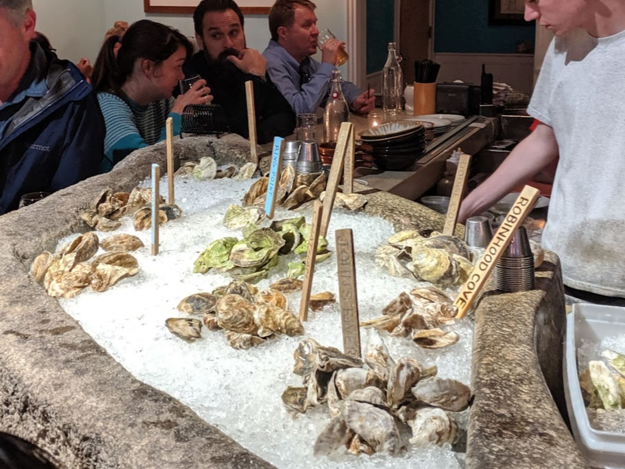 Fresh oysters at Eventide Oyster Co.