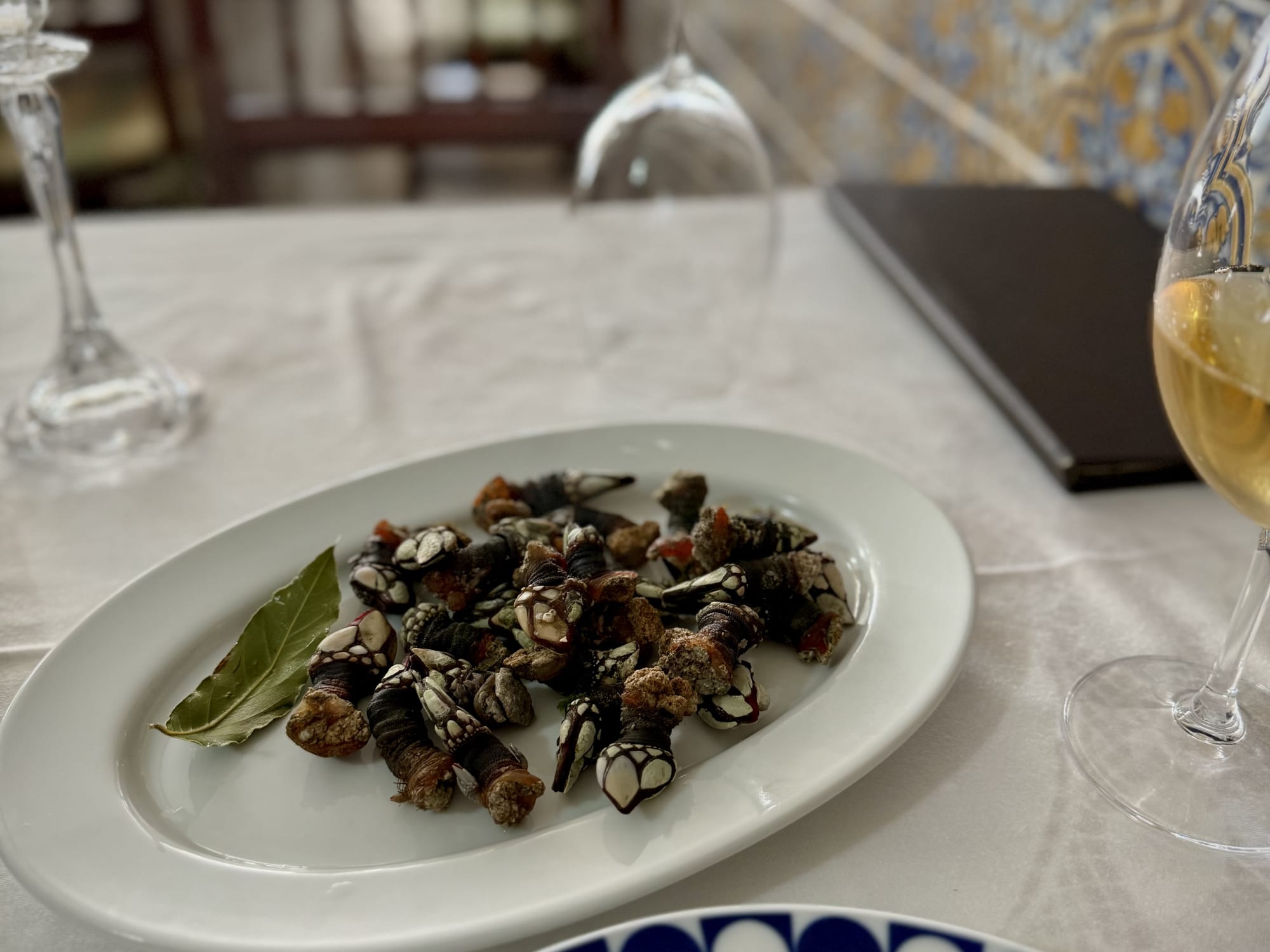 Percebes, a Galician dish.