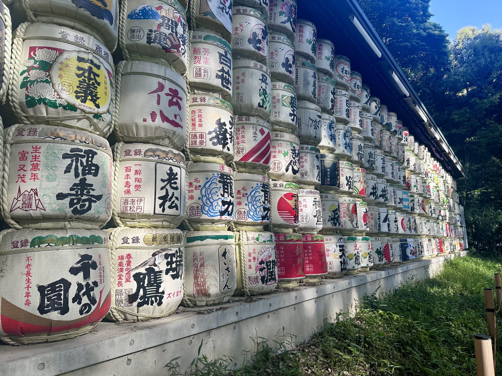 Walking through Meji Jingu on a gorgeous spring day.