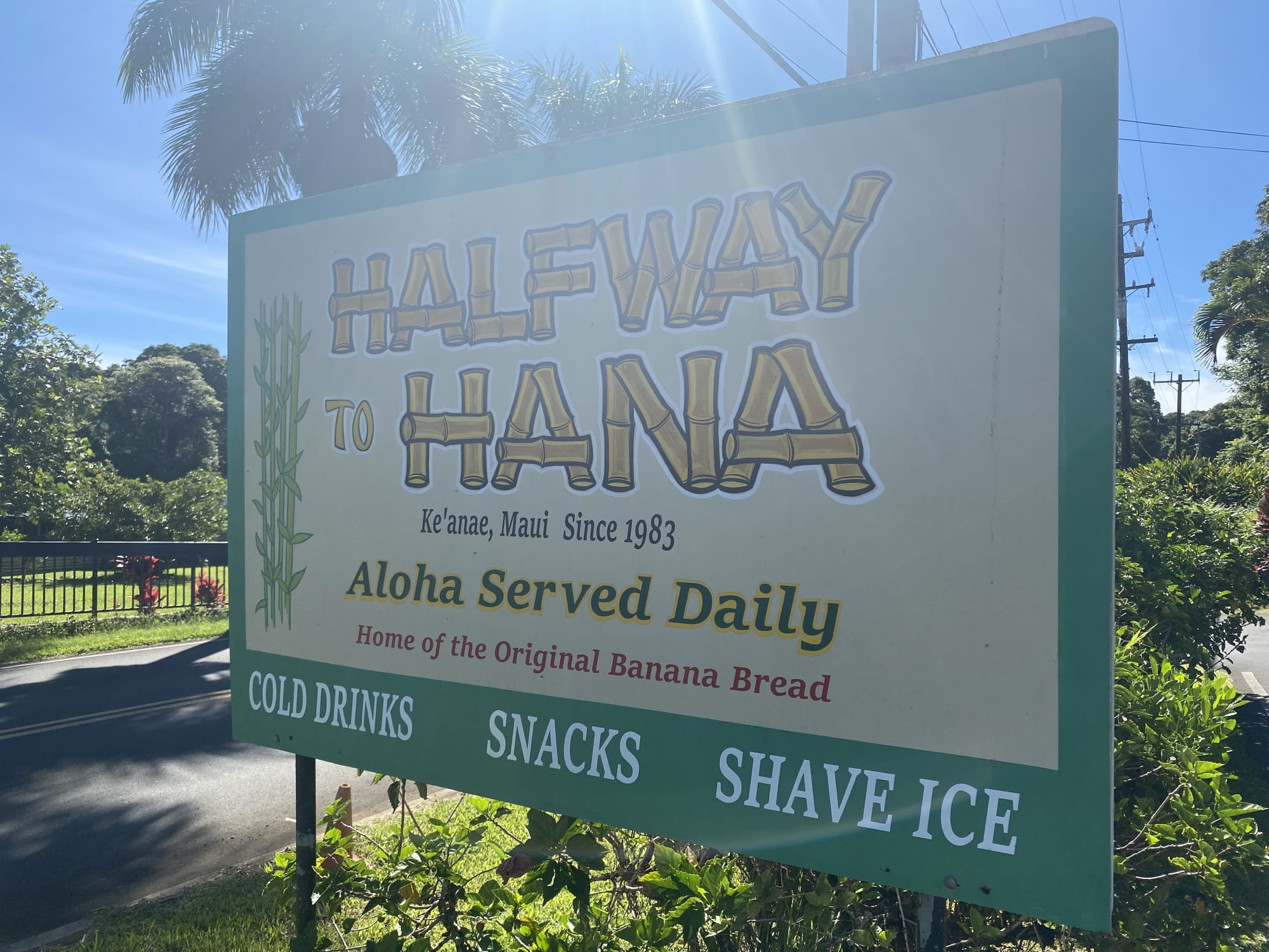 Halfway to Hana