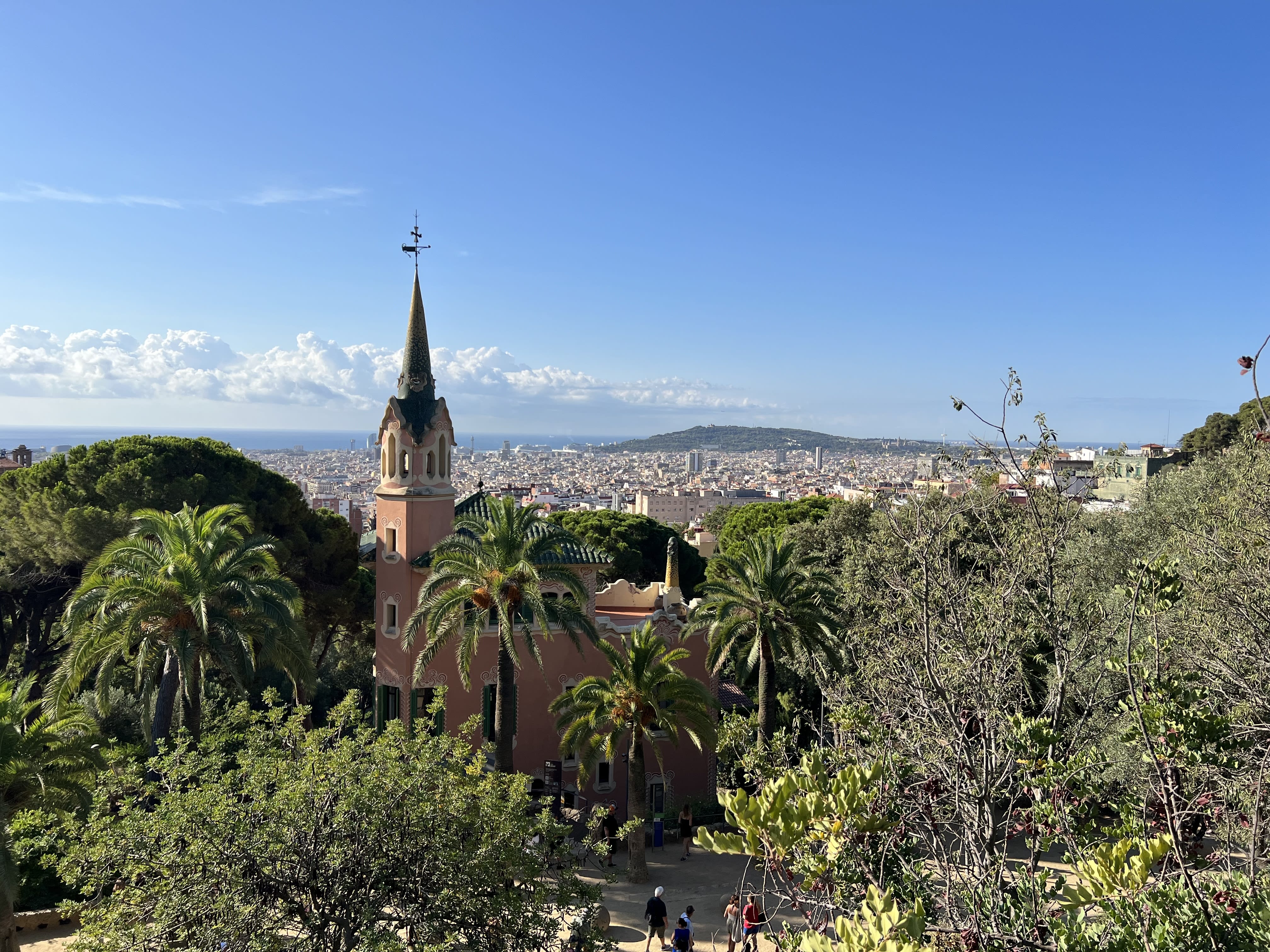 View of Parc Guell