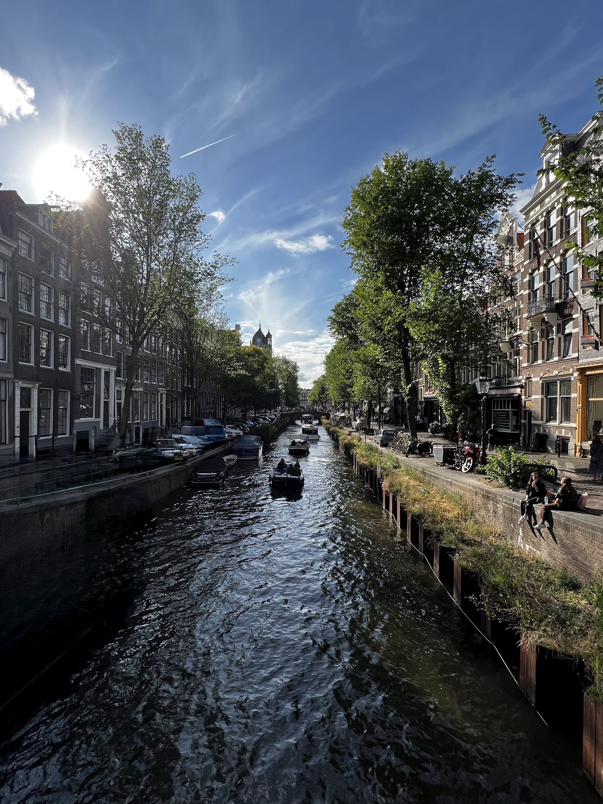 View of Amsterdam canal