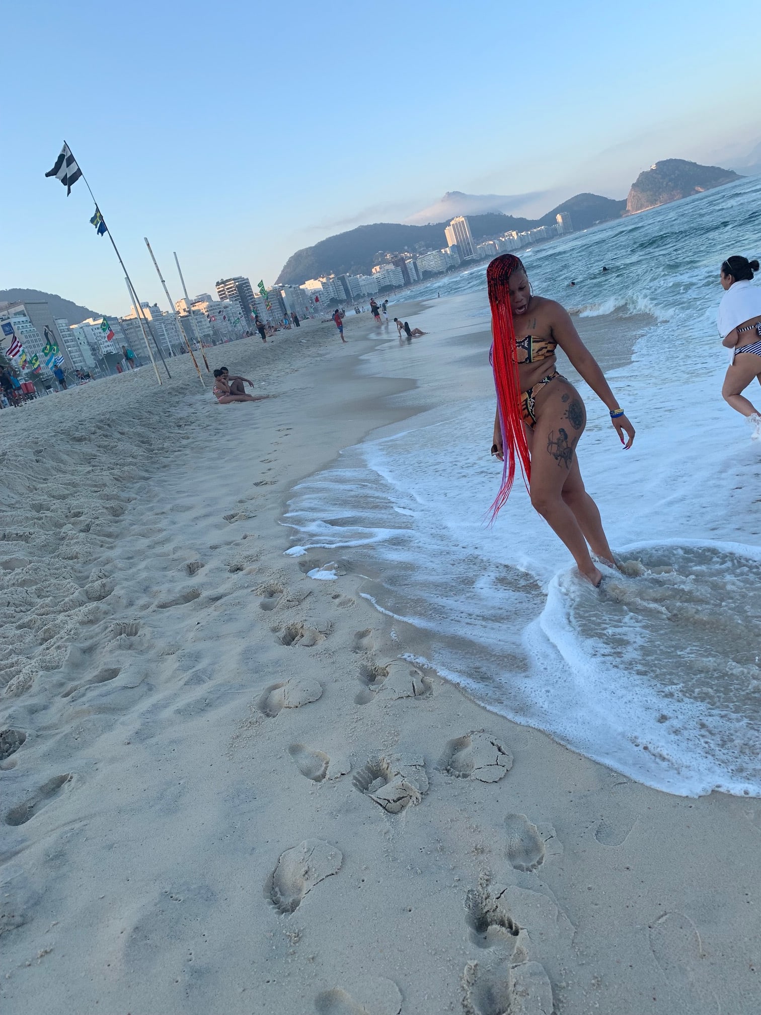 Picture of Danielle at beach