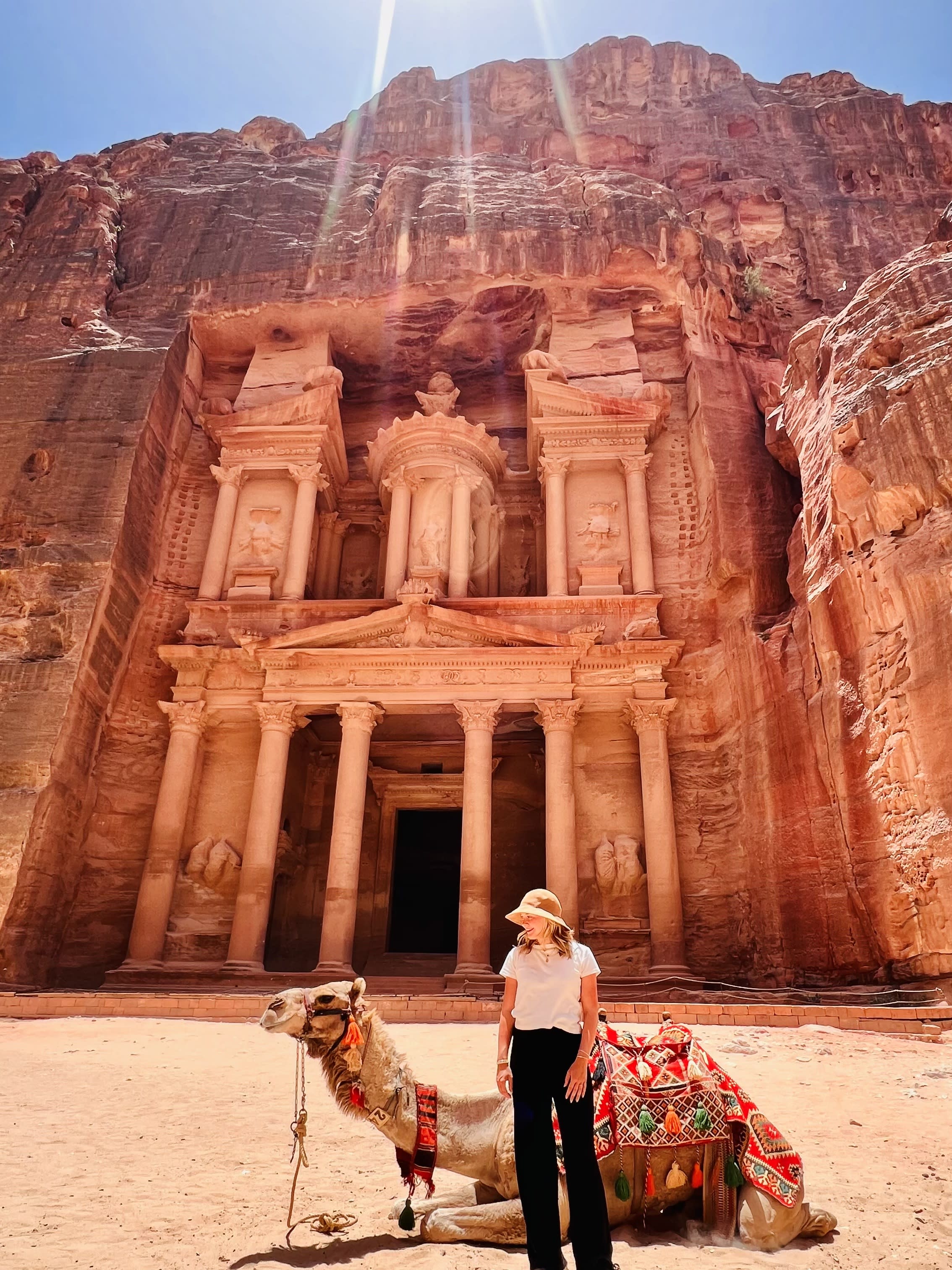 Beautiful view of Petra