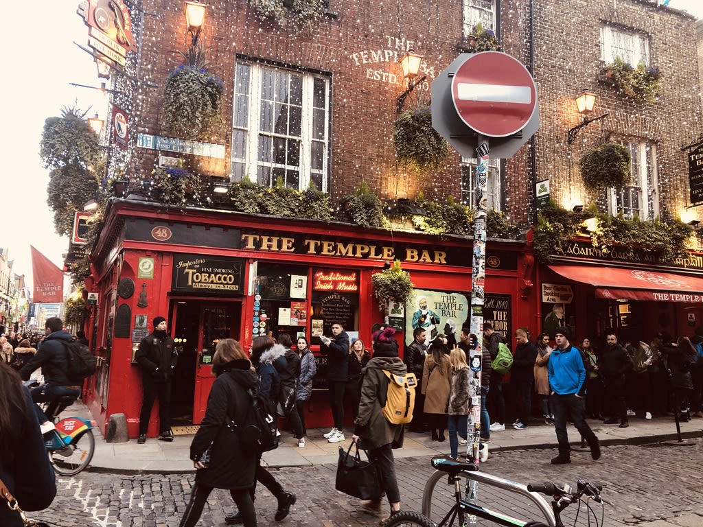 View of The Temple Bar Pub