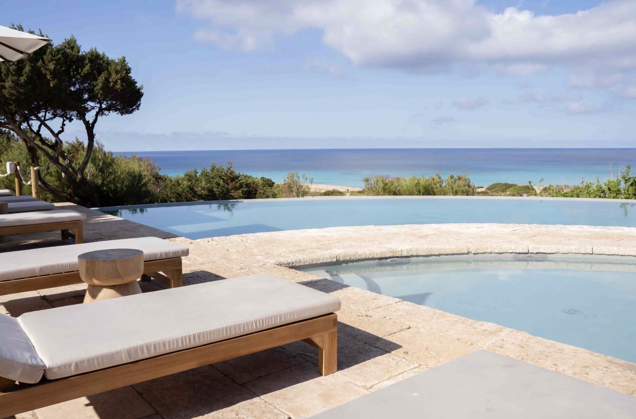 The pool at Dunas de Formentera hotel
