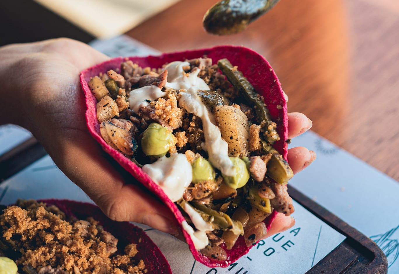 El Socio Naiz Taqueria's taco