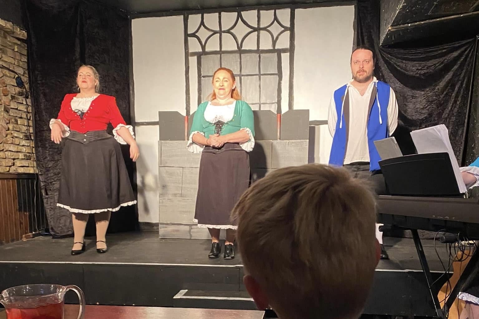 Dinner and a history lesson—with jokes! Hysterical Histories was a highlight for kids and adults alike.