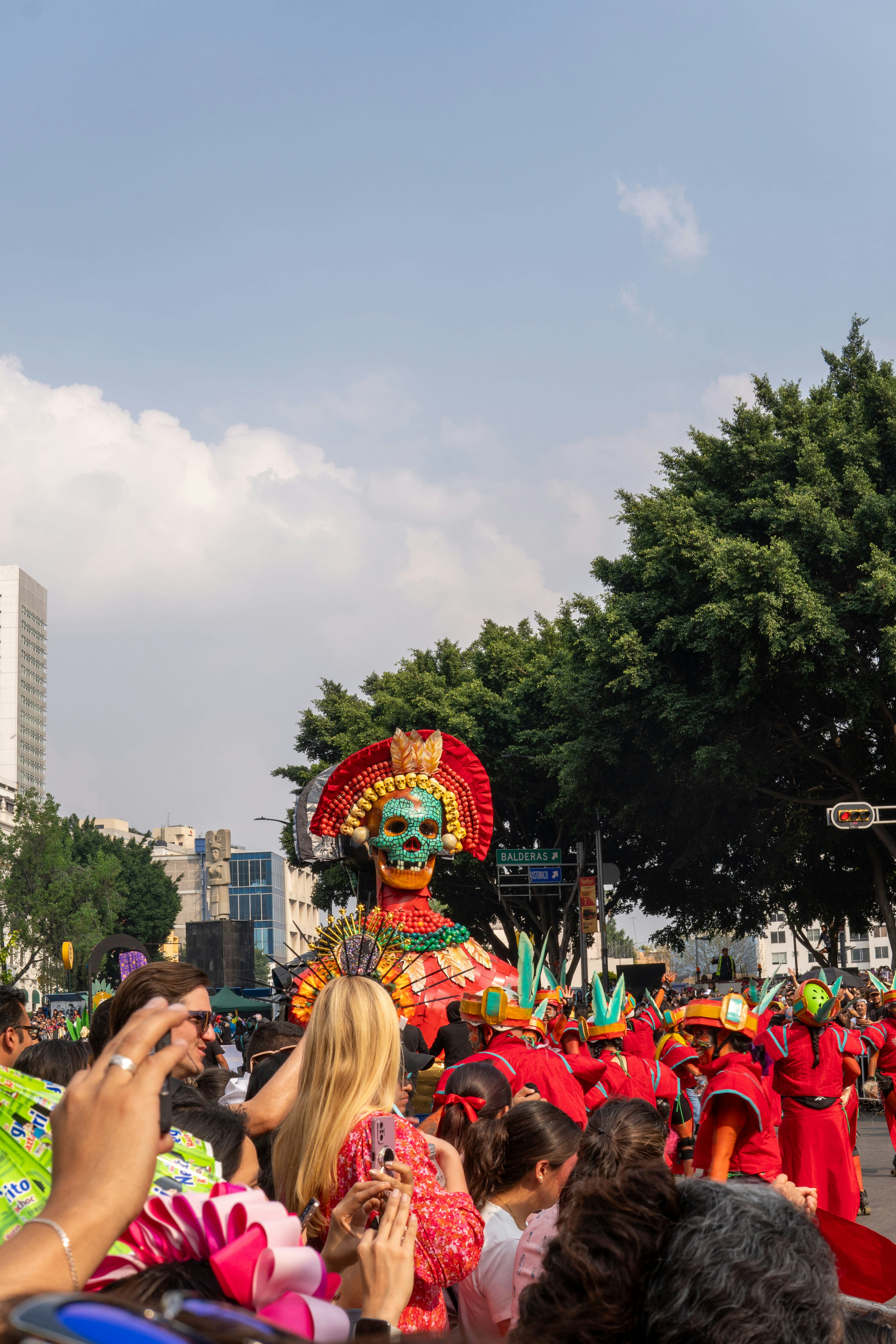 Mexico City Parade Day of the Dead