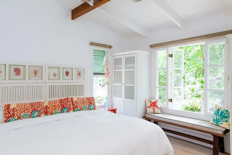 A guest room at Hotel Aguas Claras in Costa Rica