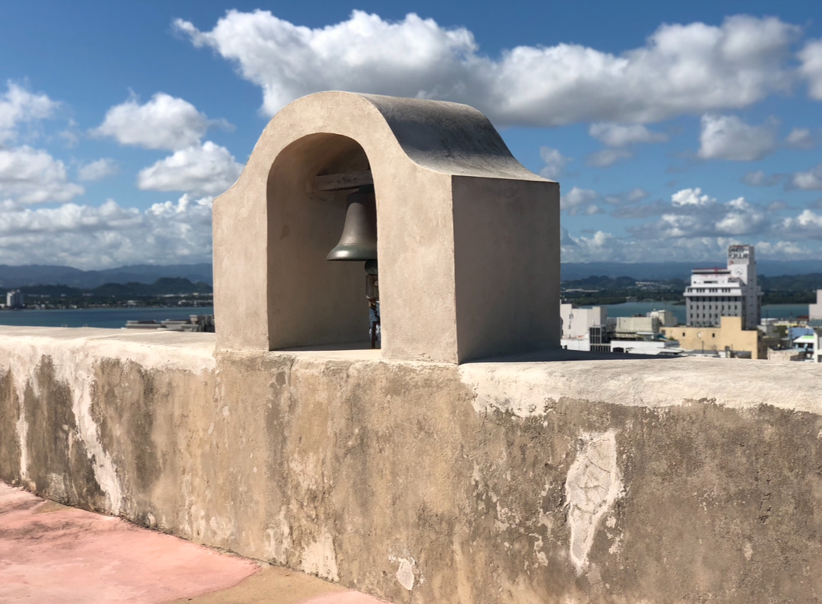 Large bell.
