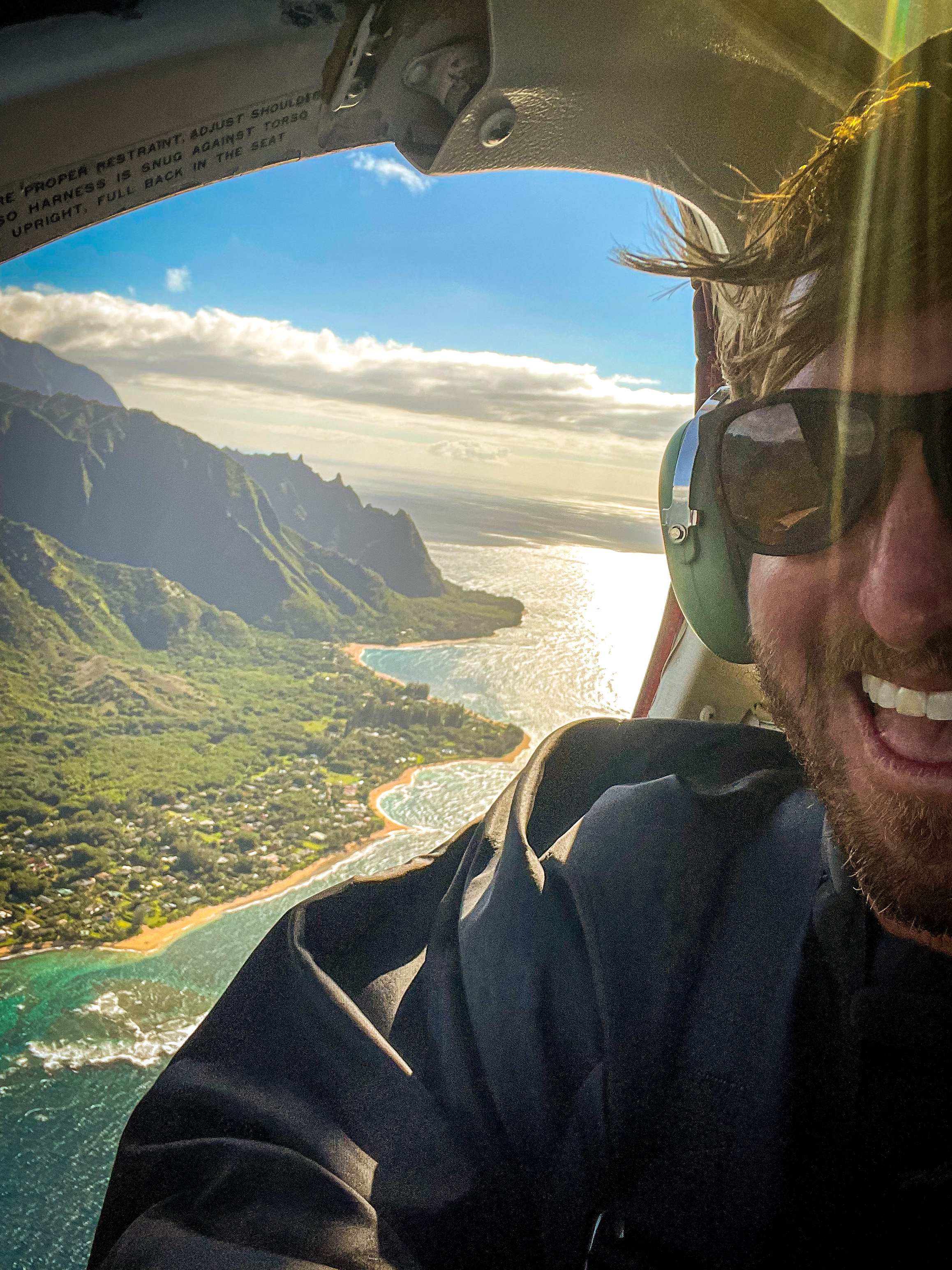 View from a plane.