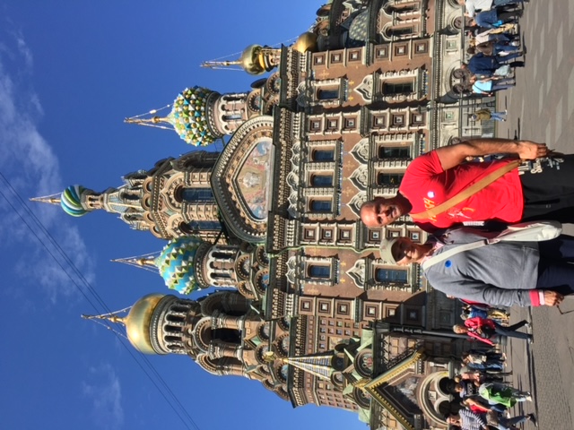 Traditional building in Moscow.