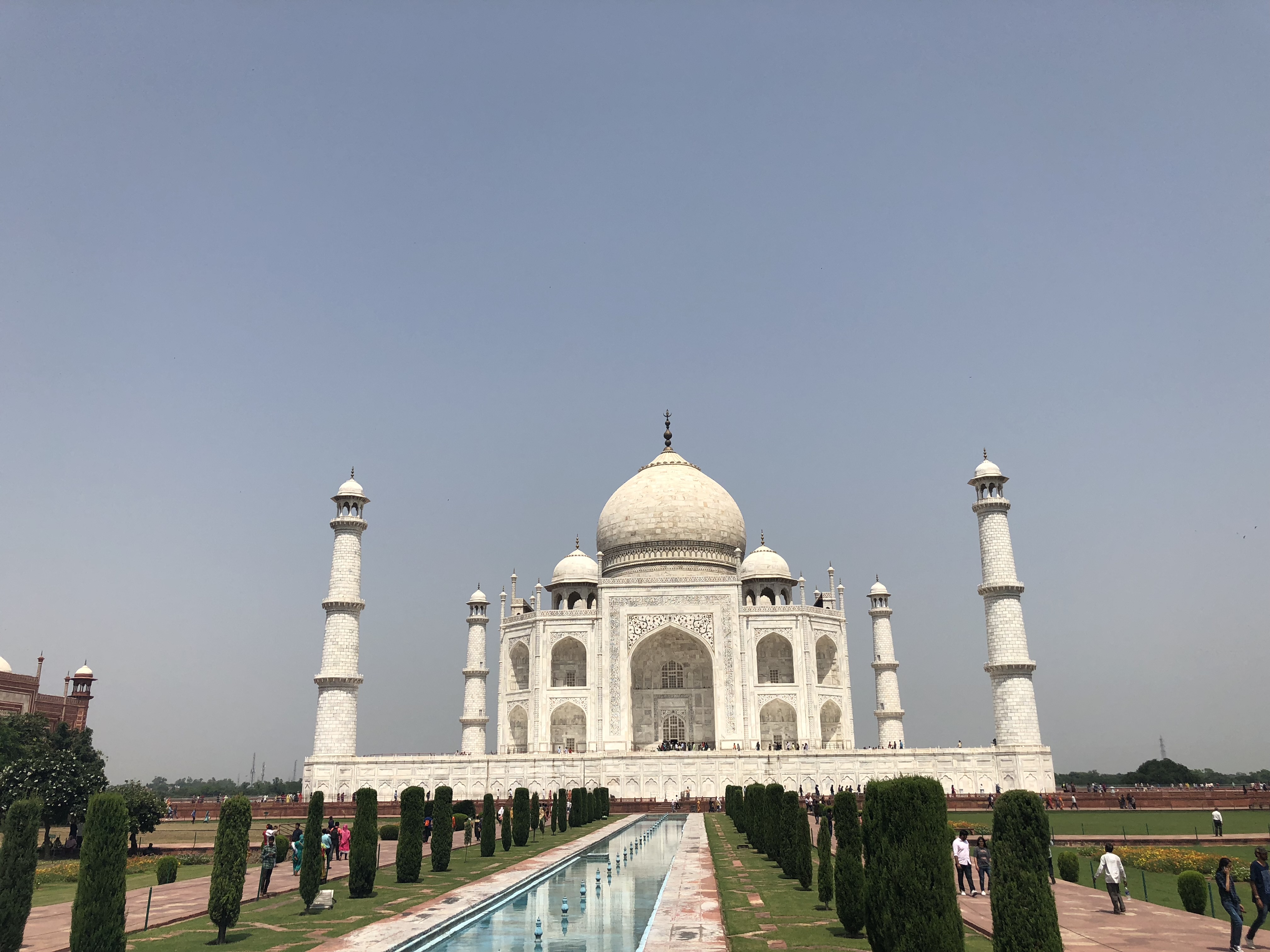 Taj Mahal in India.