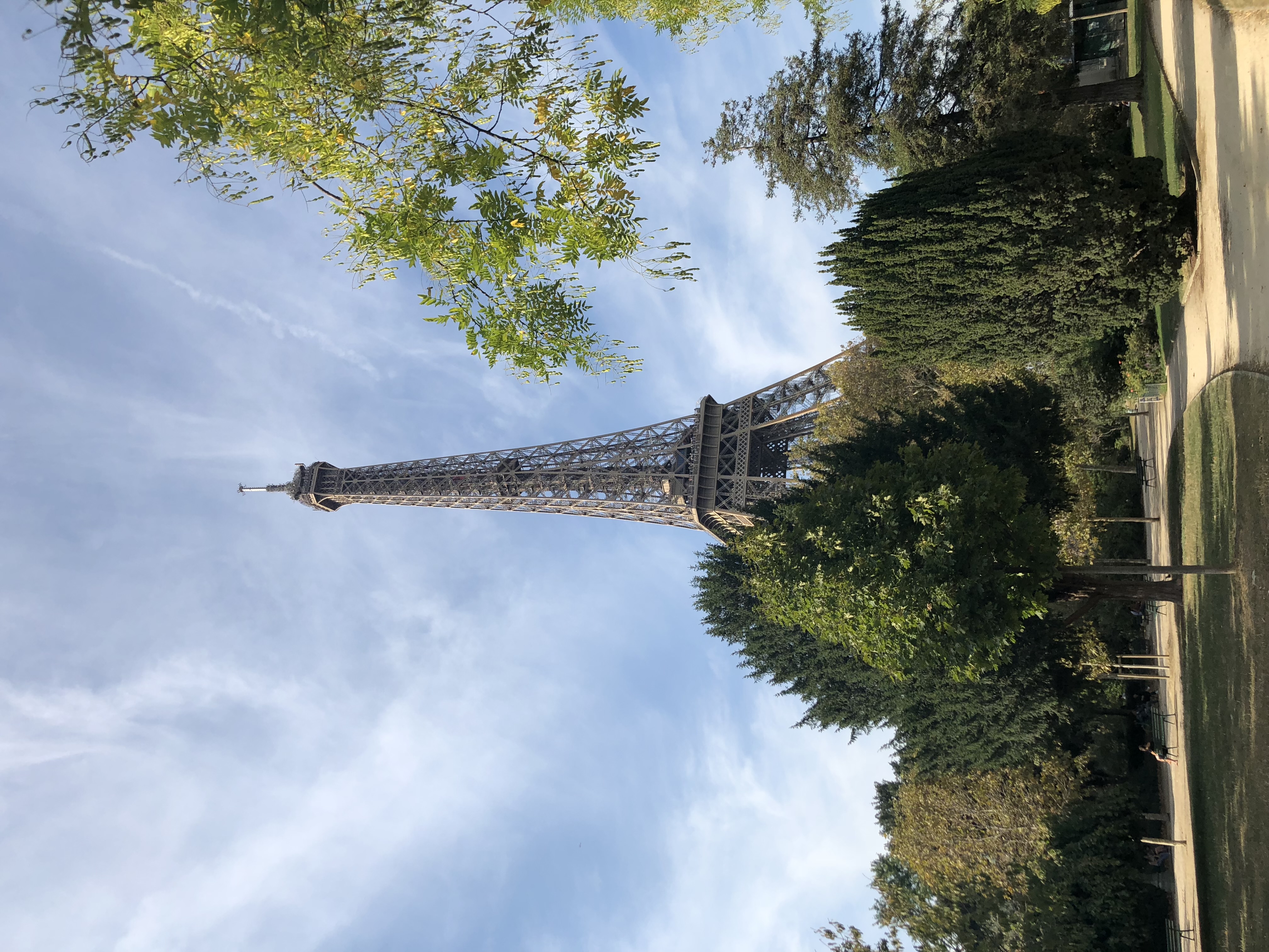 Eiffel Tower in Paris.