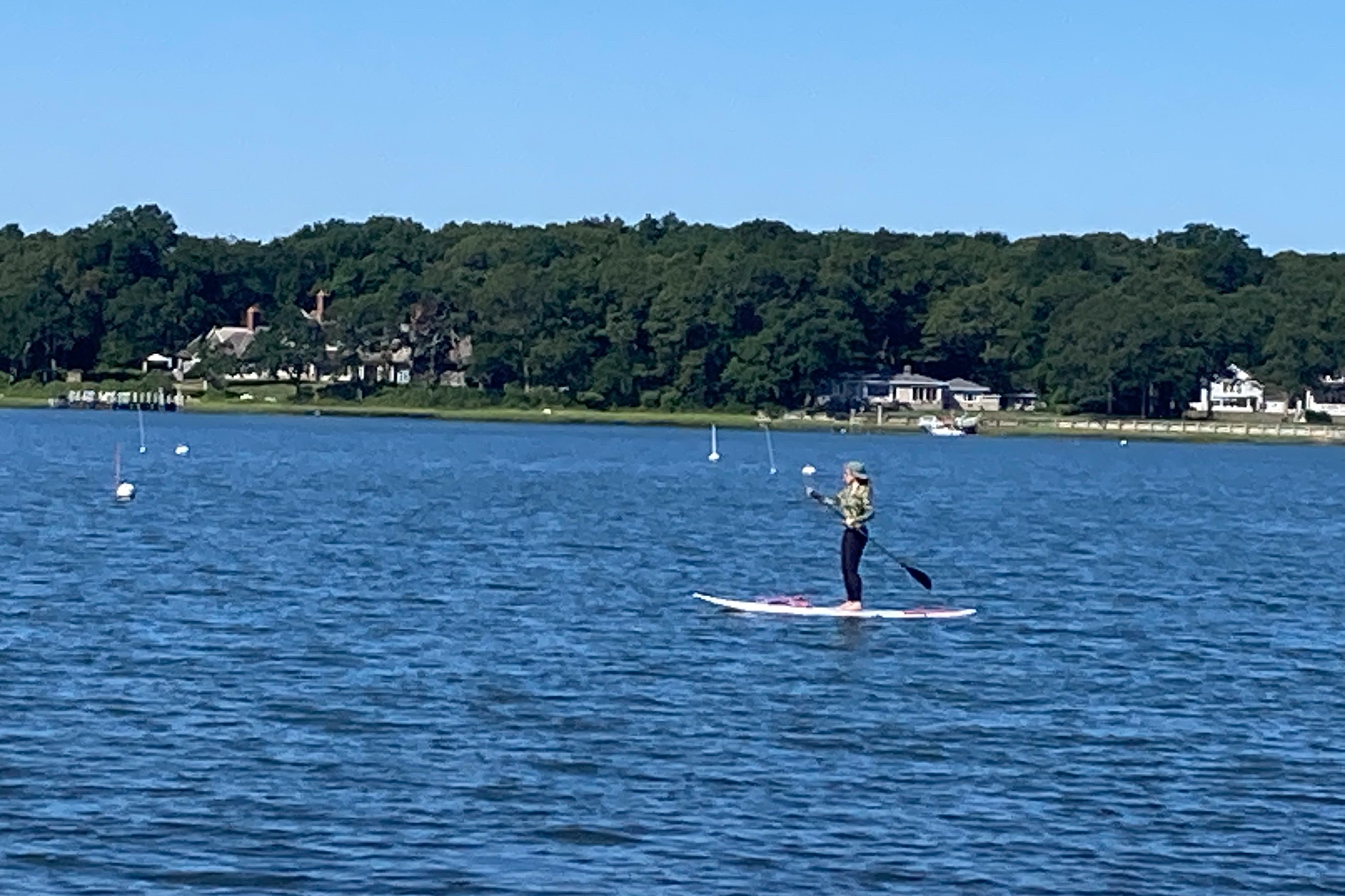 Stand-Up Paddleboarding in Shelter Island