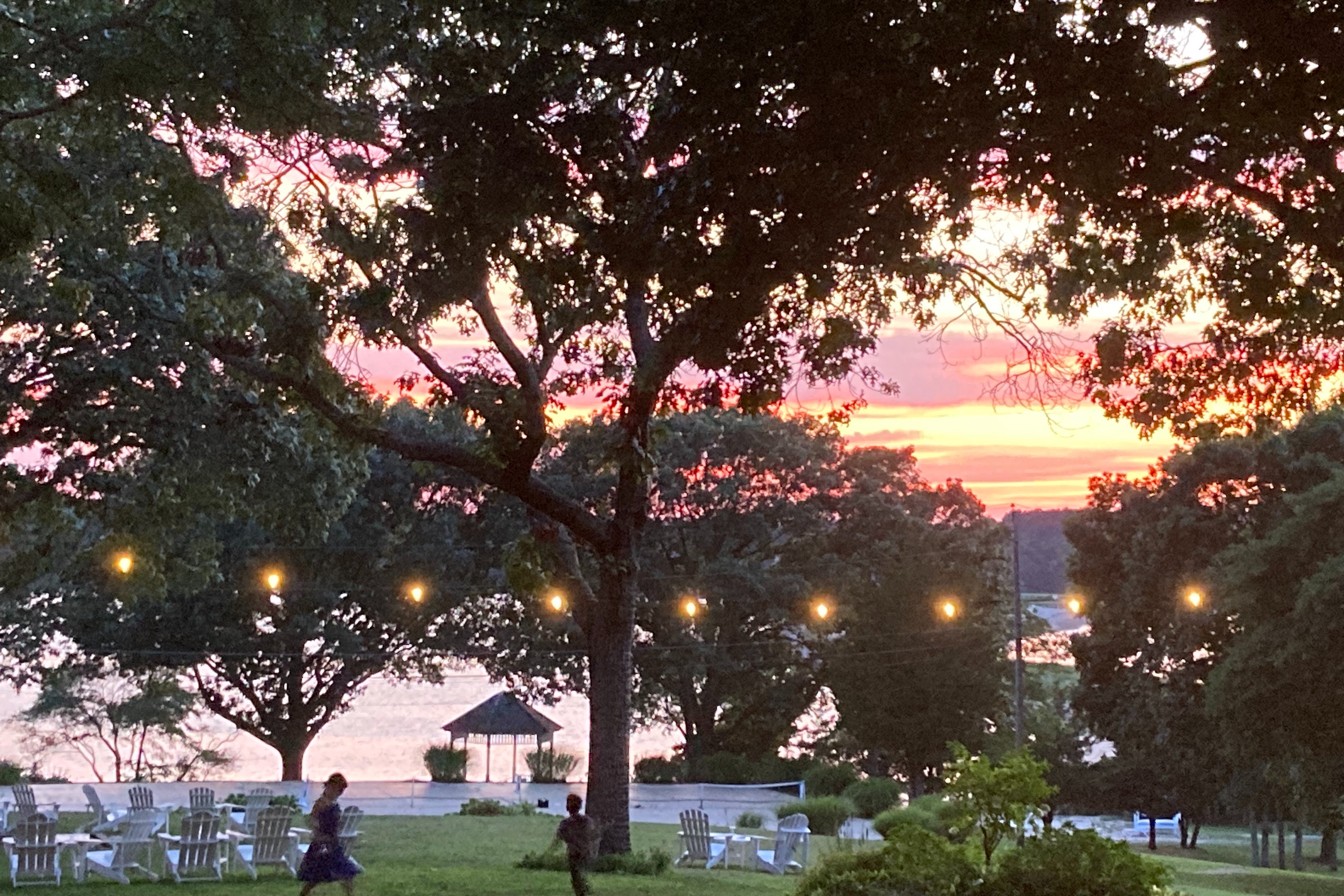 Sunset at Ram's Head Inn