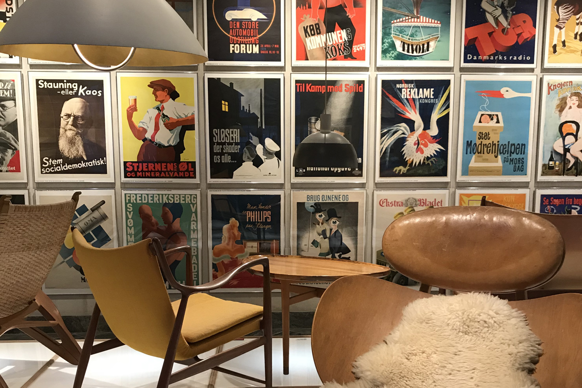 Inside Designmuseum Danmark