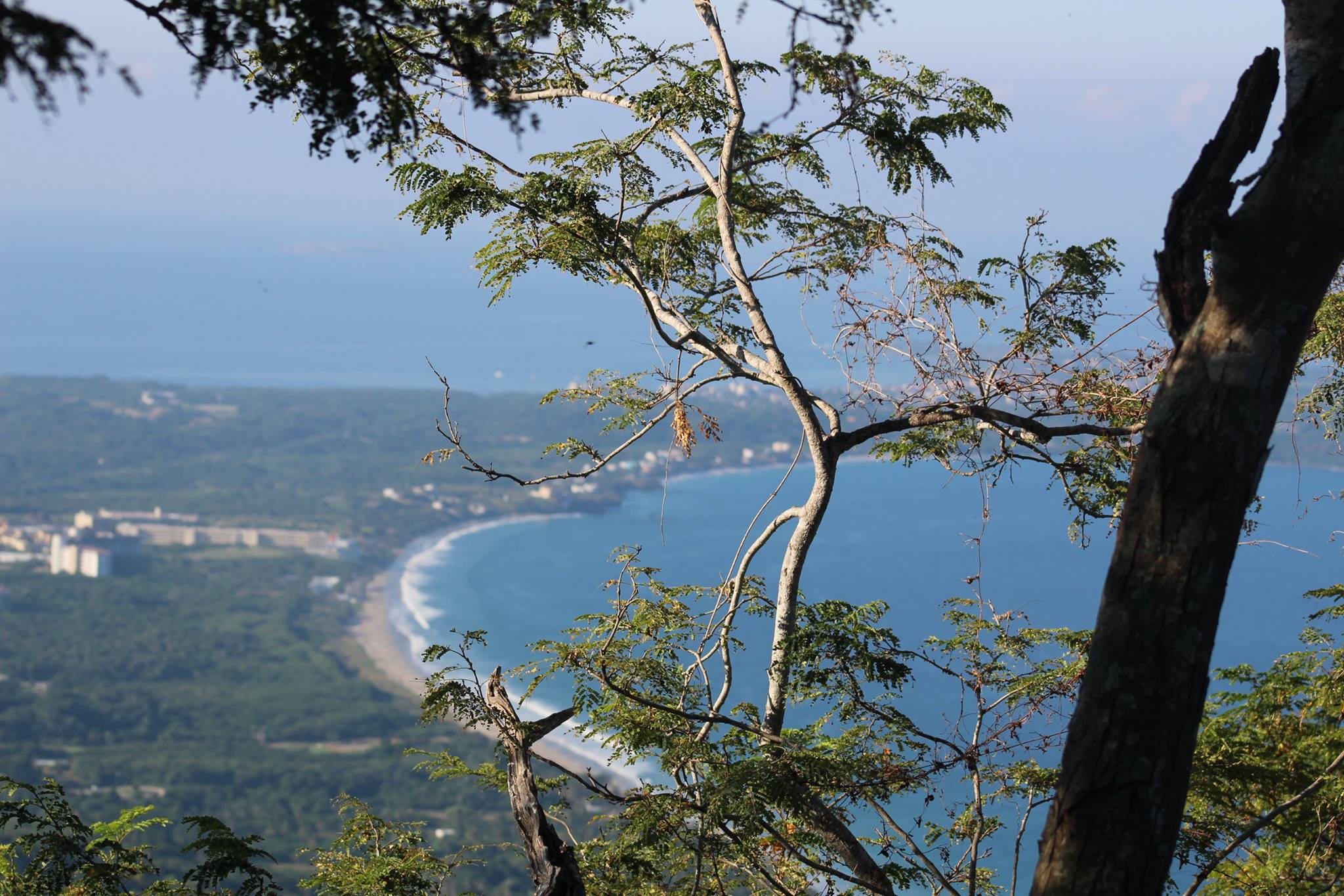 The view at top when you hike Monkey Mountain.