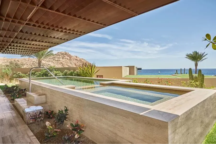 Private pools, gardens and beach access at Montage Los Cabos