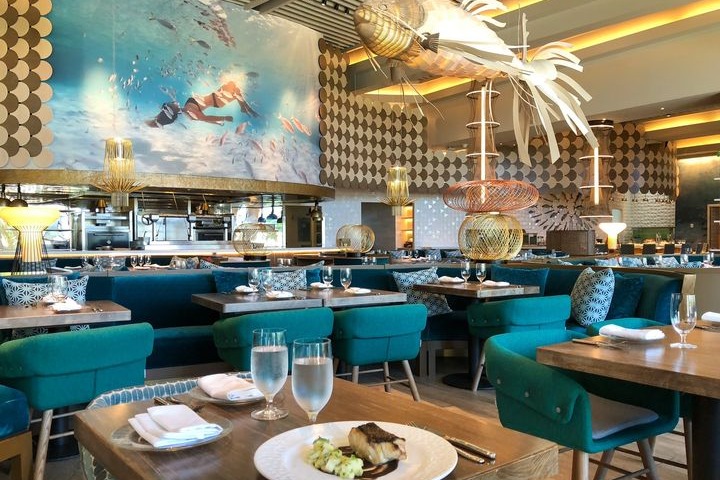 Discover the creative seafood cuisine at Fish by José Andrés.