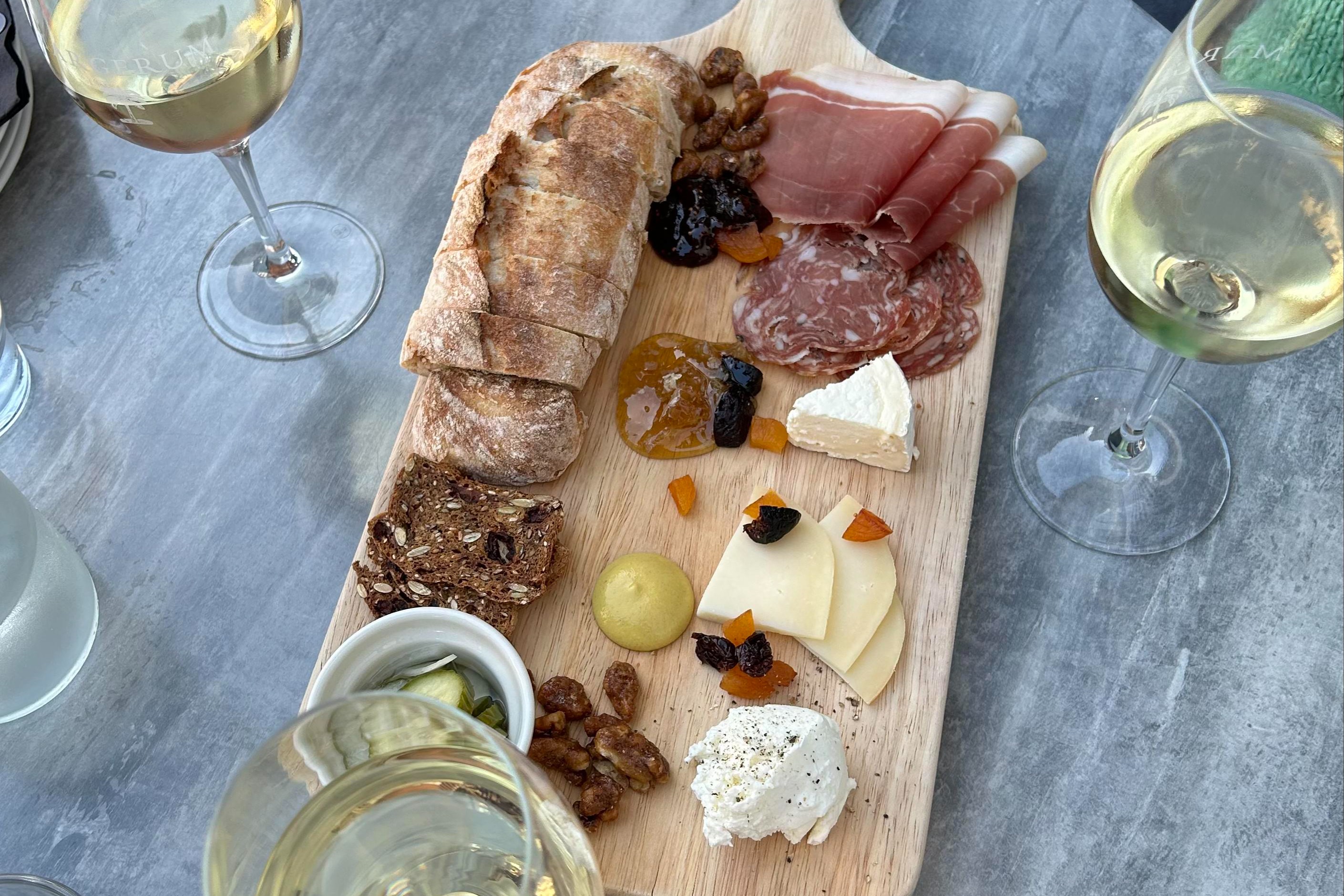 Food & wine at Margerum Wine Company