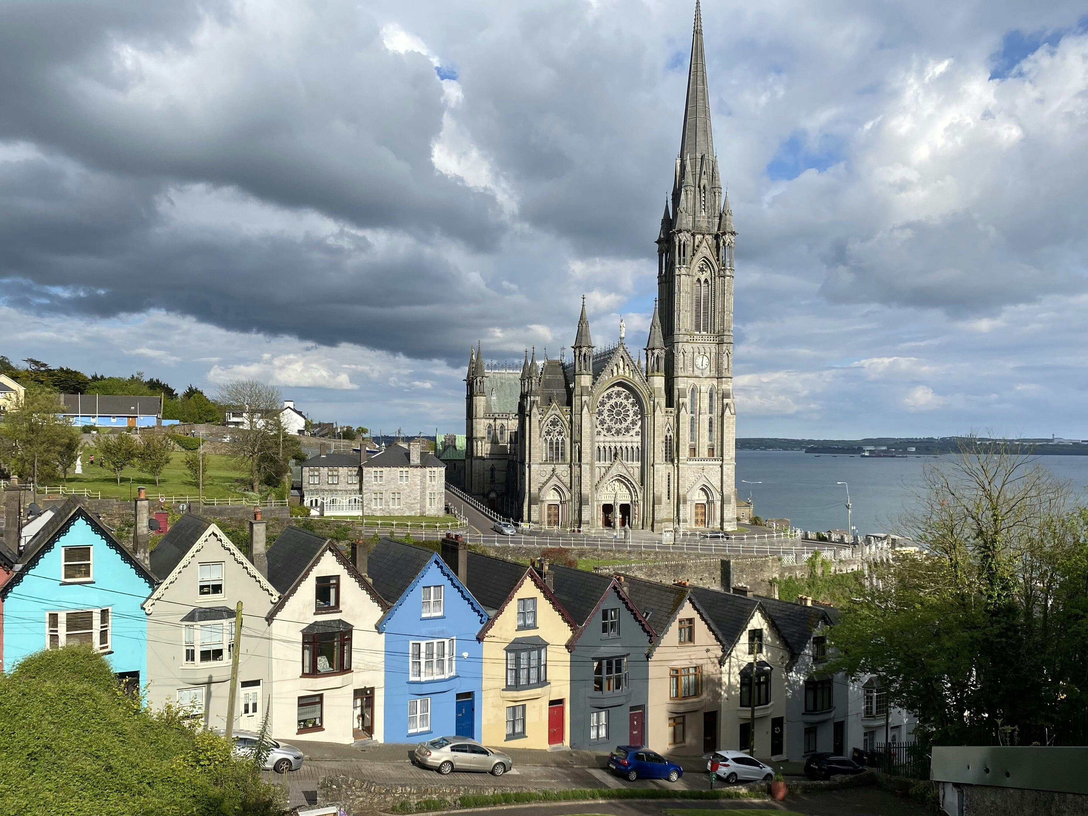 aerial-view-of-Cobh-dublin-travel-guide