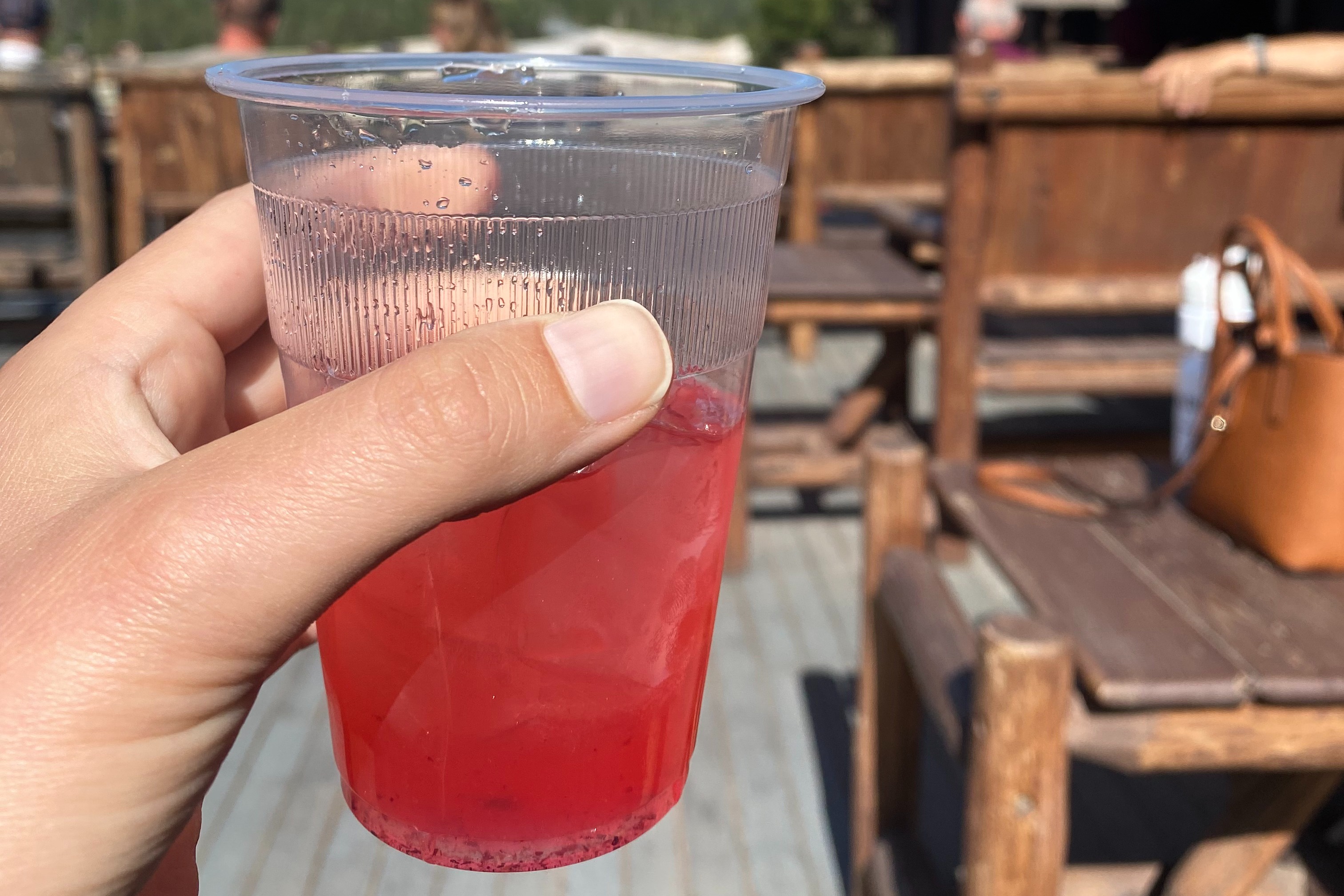 A Huckleberry Margarita for your welcome drink to Wyoming.
