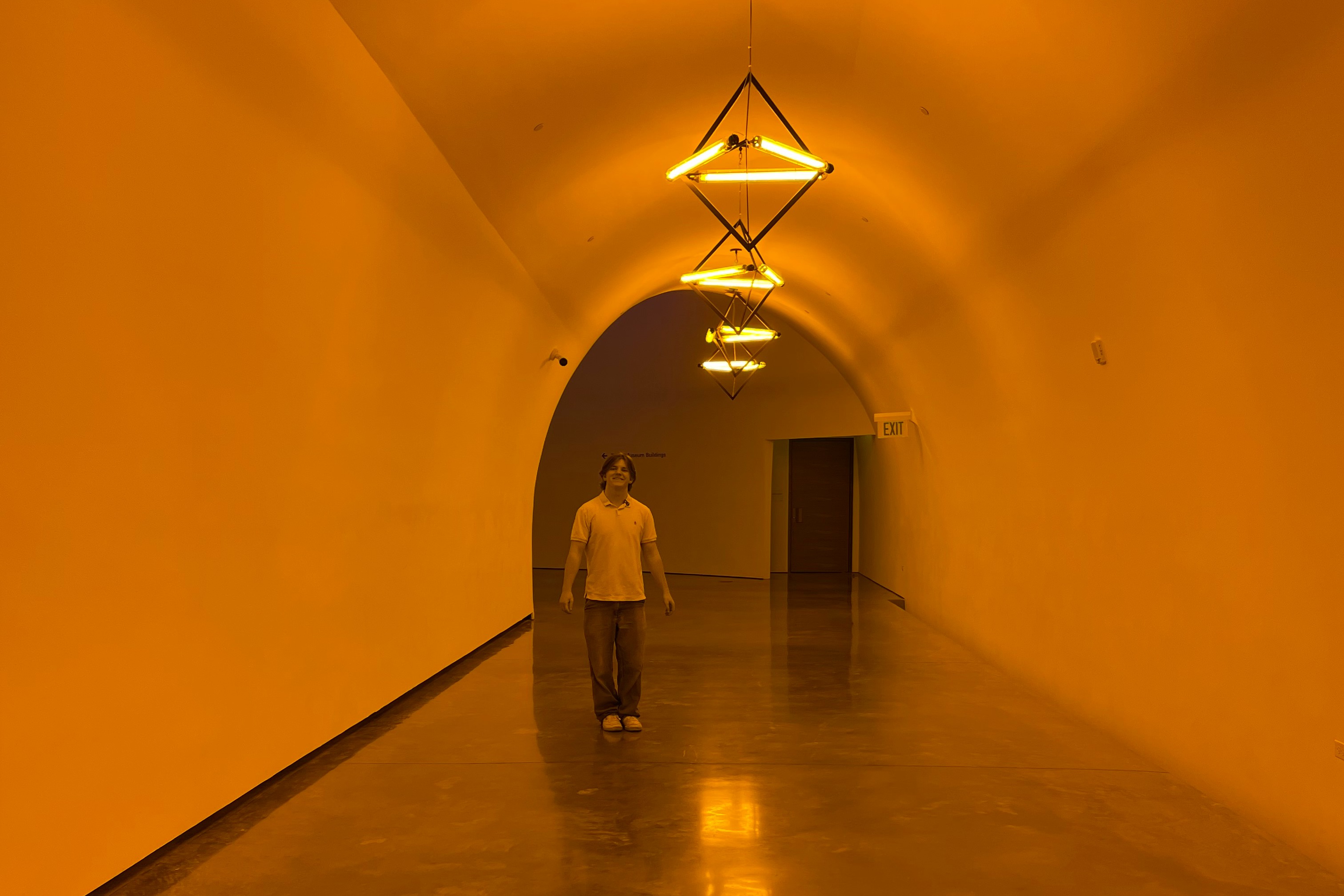 Light Installation at The Museum of Fine Arts