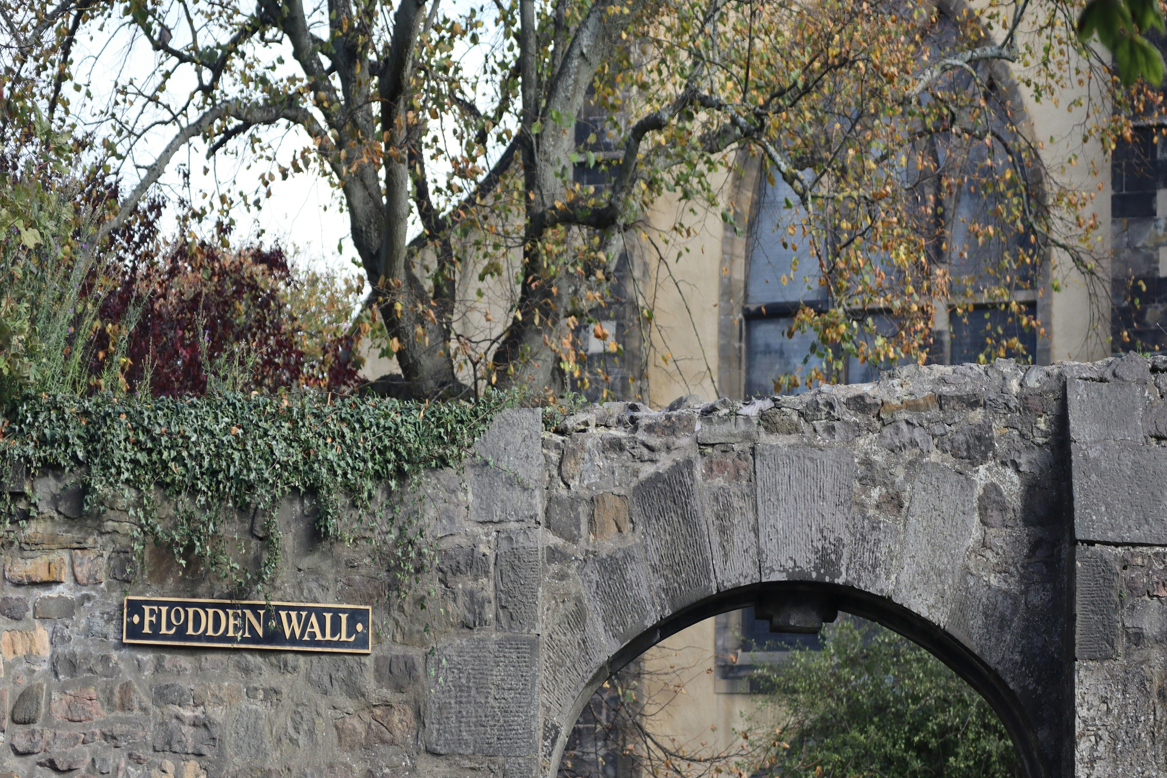 A picture of the Greyfriar’s Kirkyard during daytime.