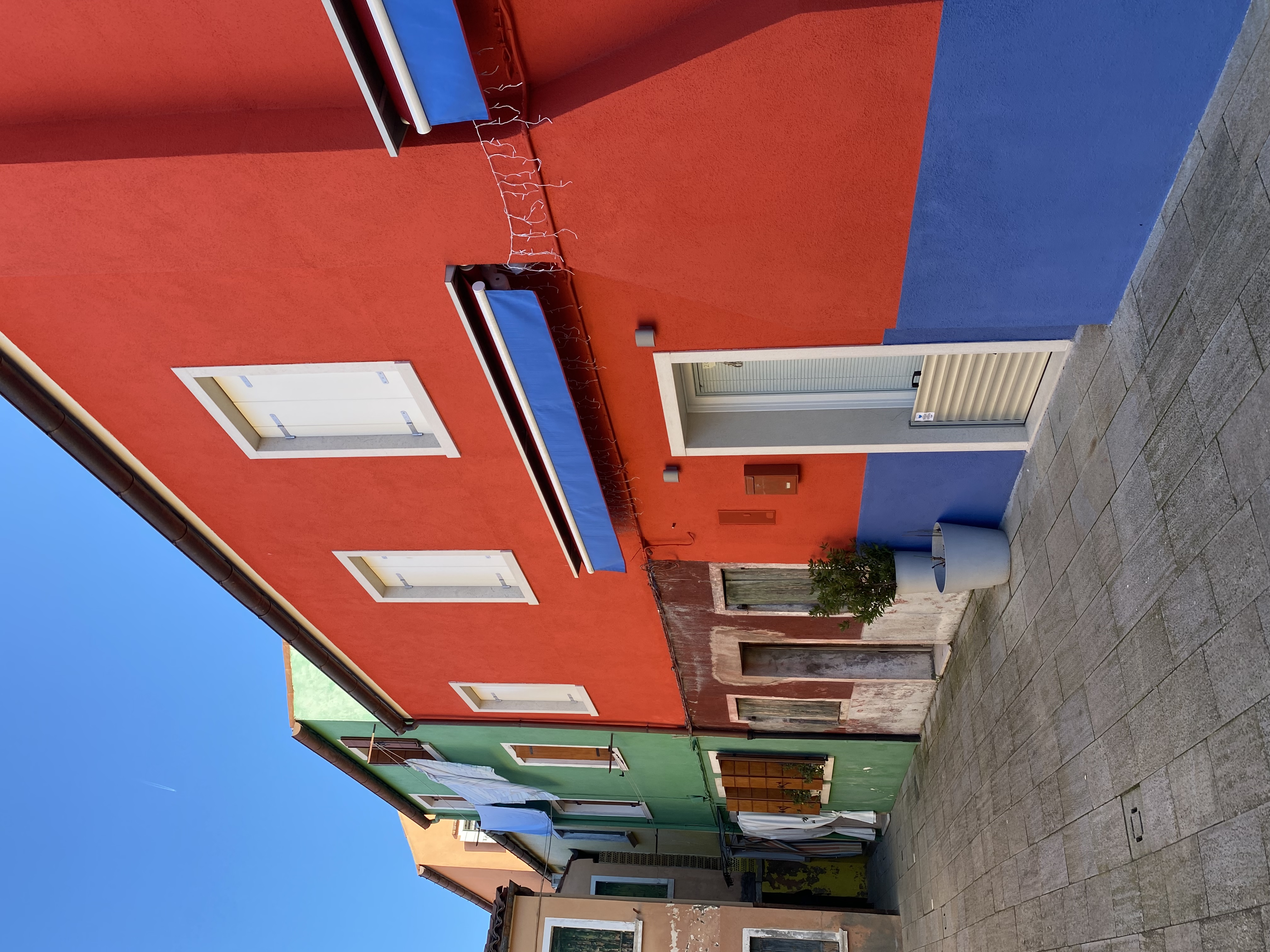 Colorful hotel in portugal
