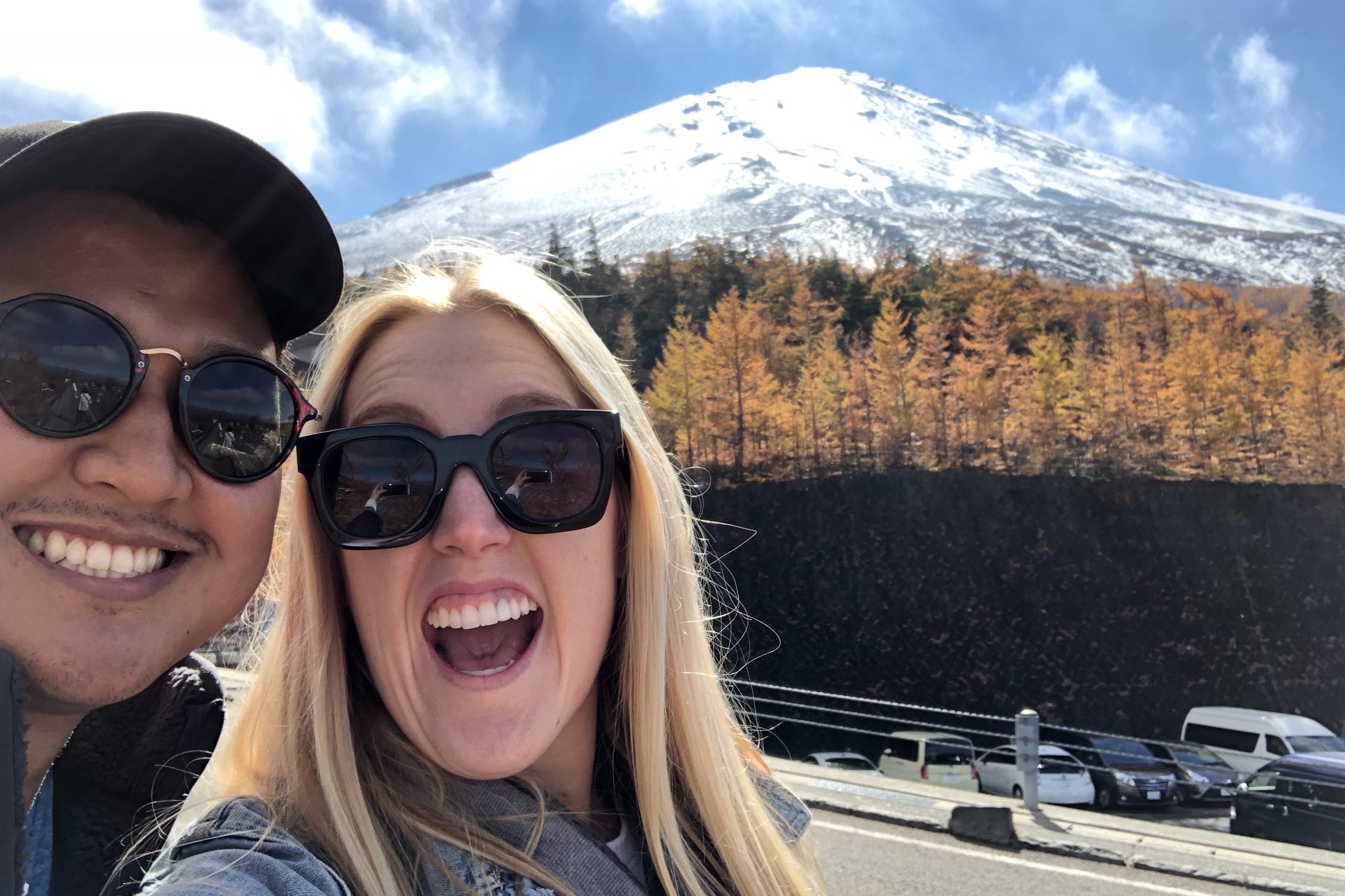 Mount Fuji is Japan's iconic snow-capped peak.