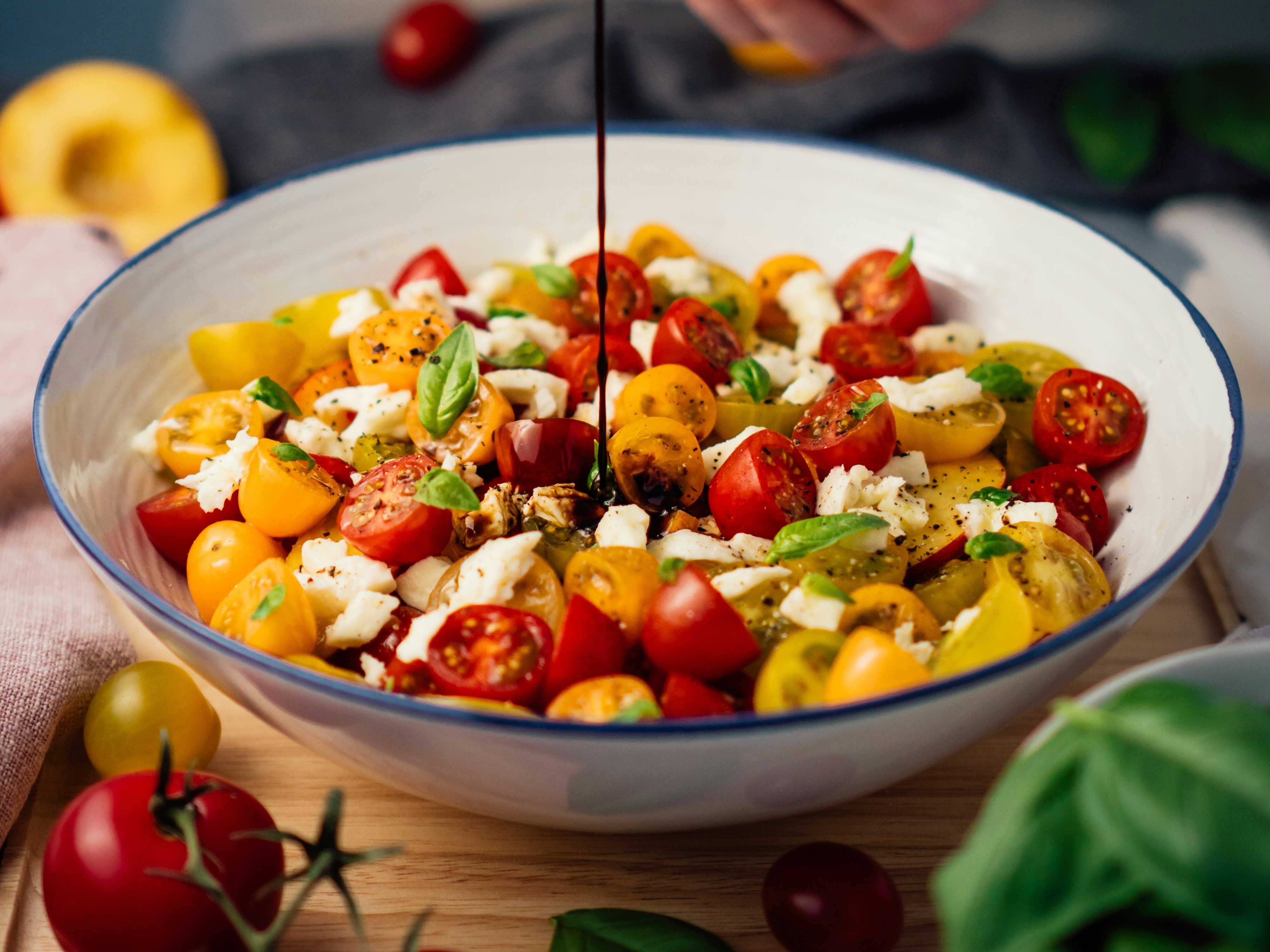 colorful Greek salad
