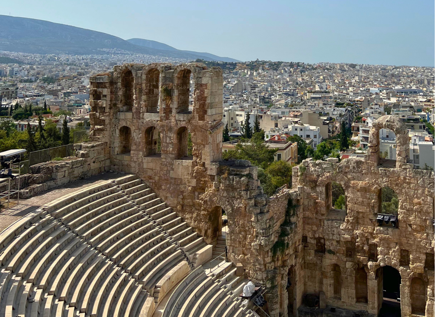 Odeon of Herodes Atticus by Nora Sibley