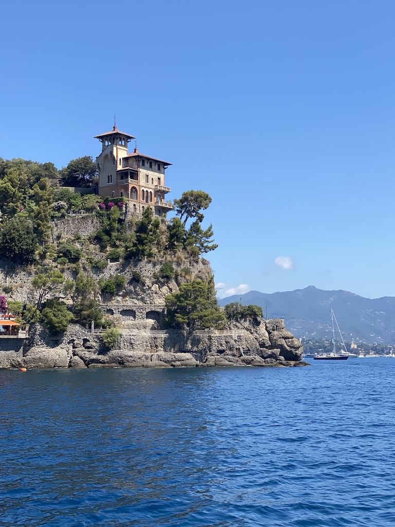 View of Portofino Liguria Cliff House
