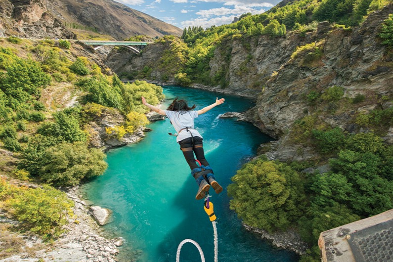 Take a jump at Kawarau bridge bungee.