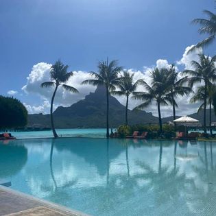 Beautiful view of InterContinental Bora Bora Resort Thalasso Spa