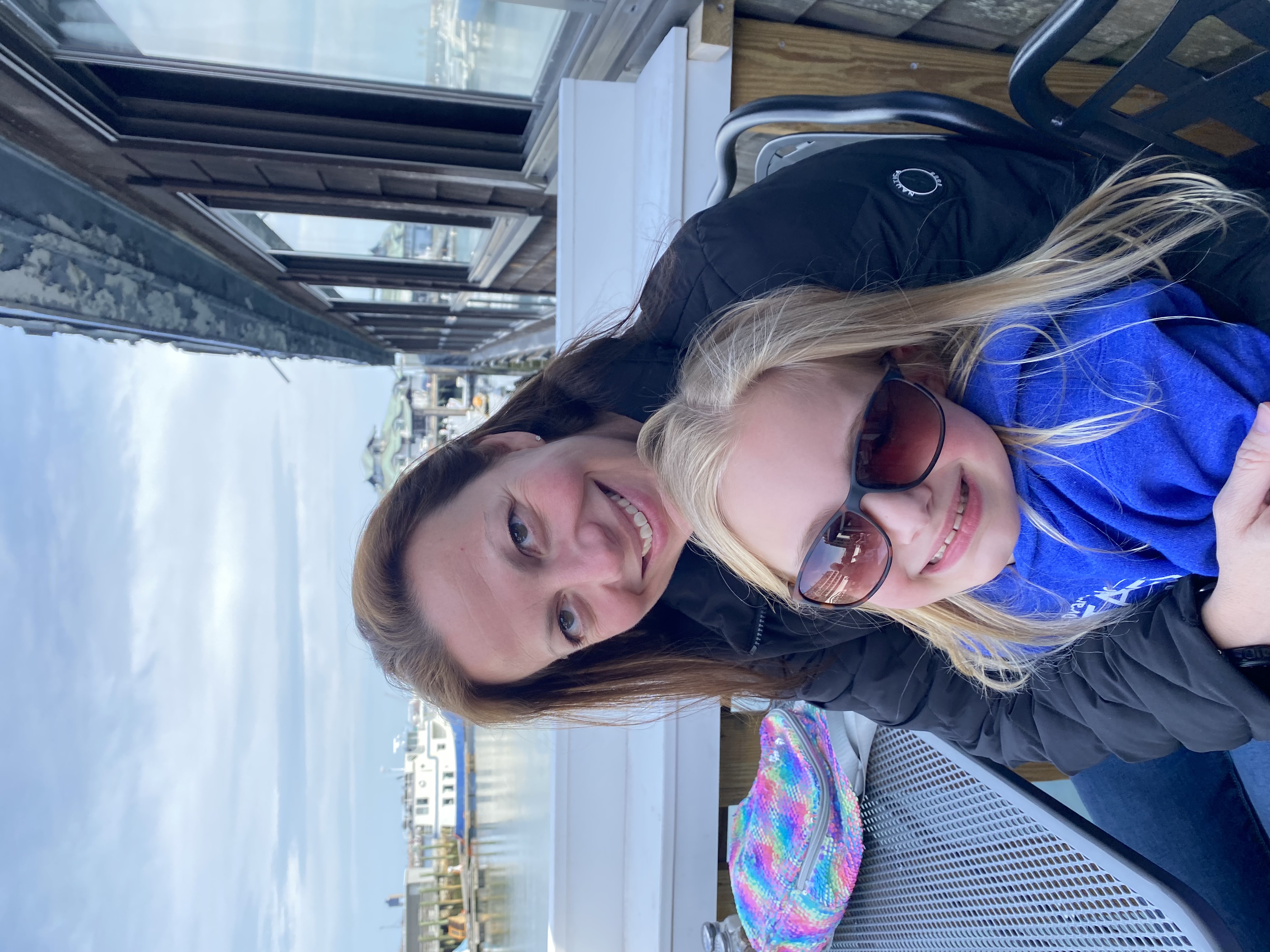 Picture of Kristie with kid