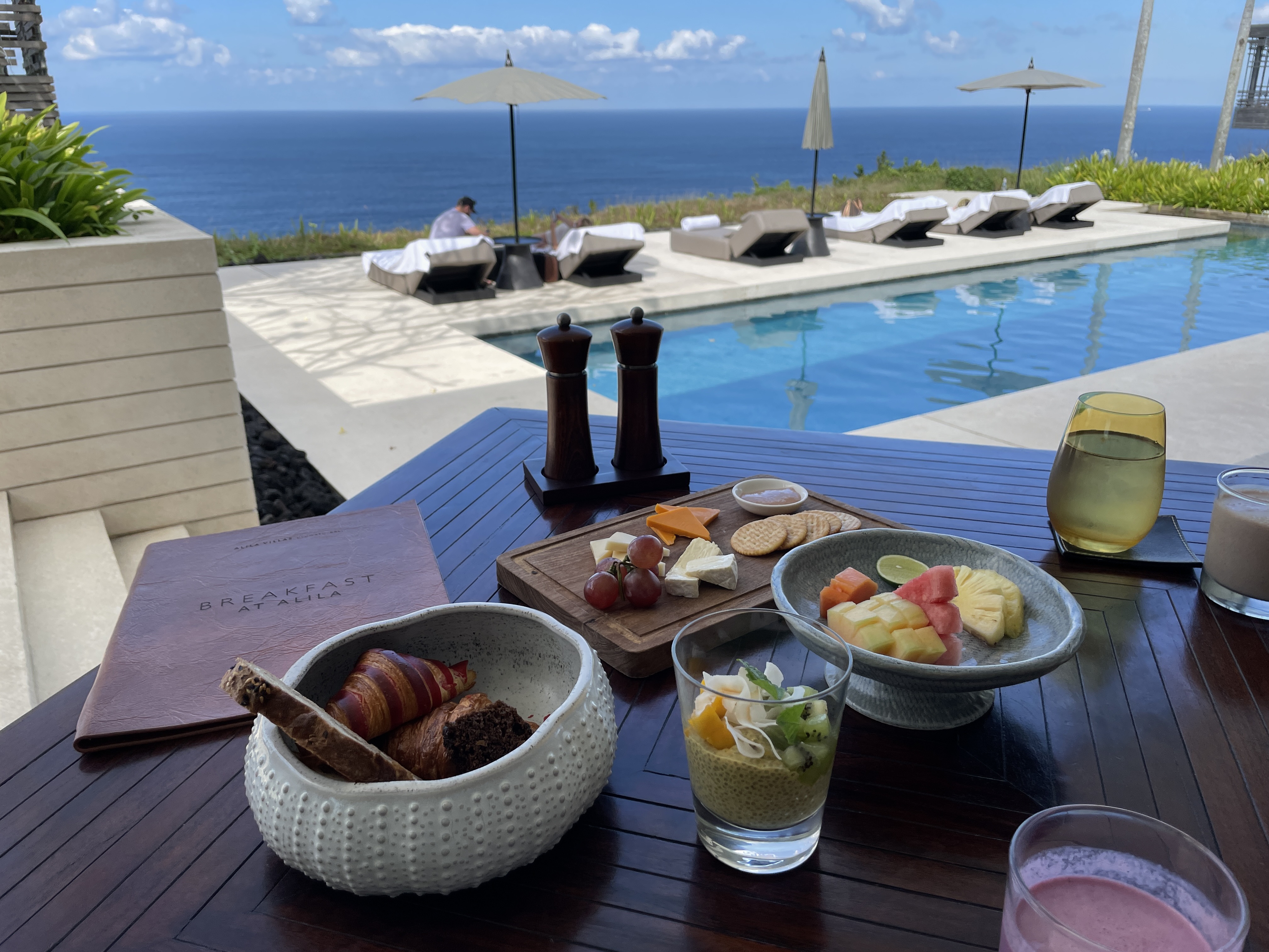 Breakfast with a view