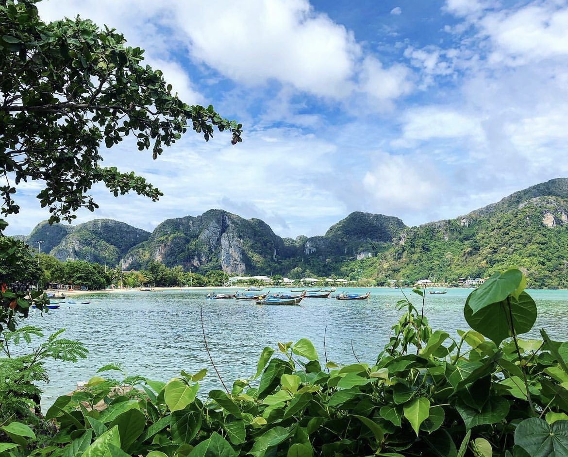 Beautiful view of sea