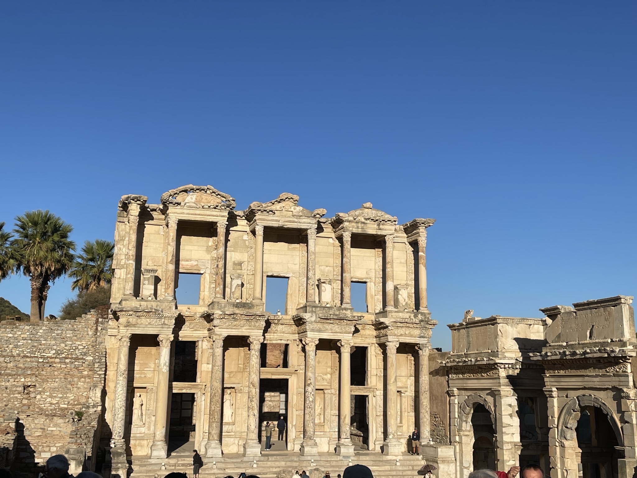 View of the Library of Celsus