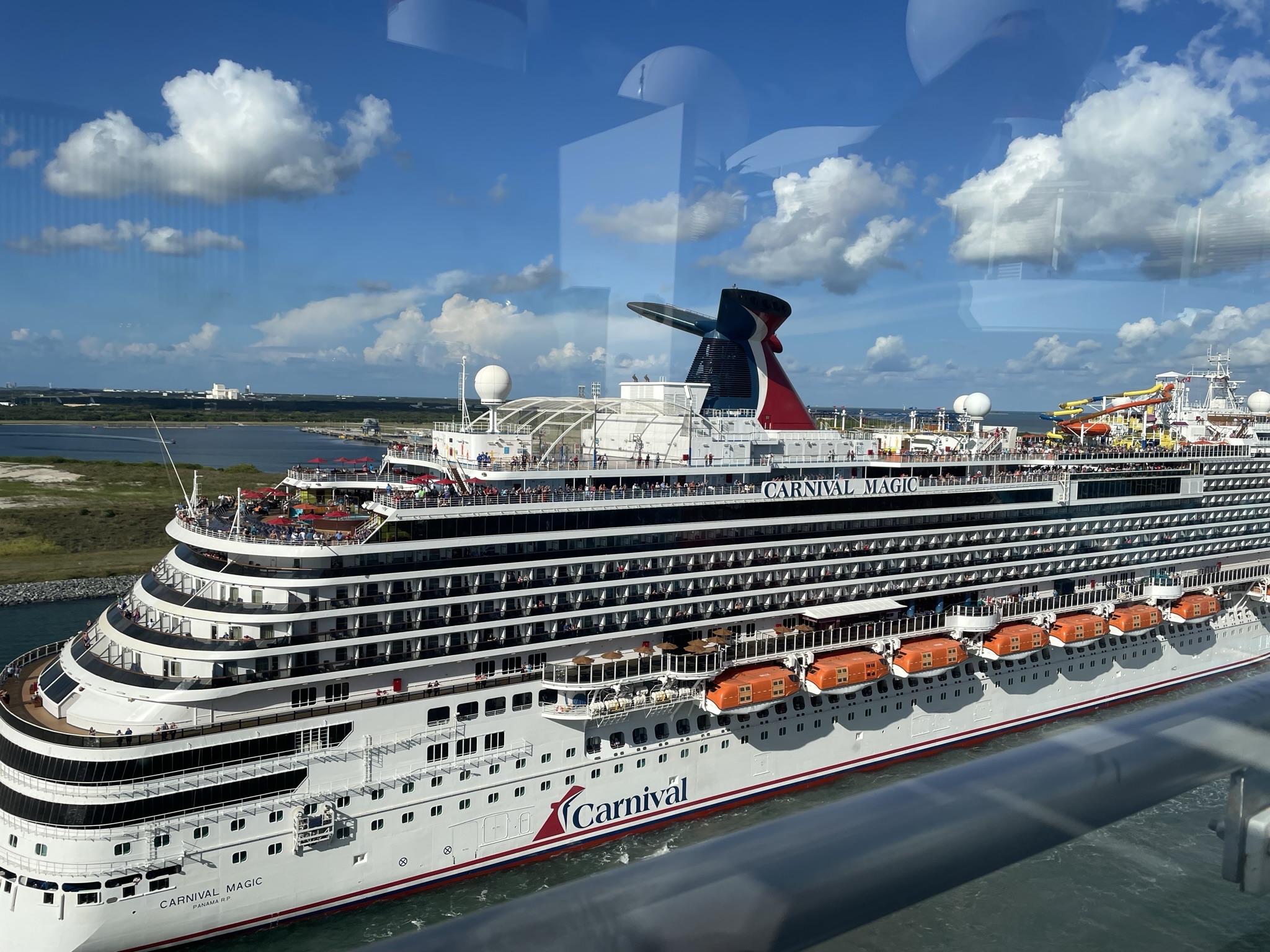 View of a Carnival Cruise