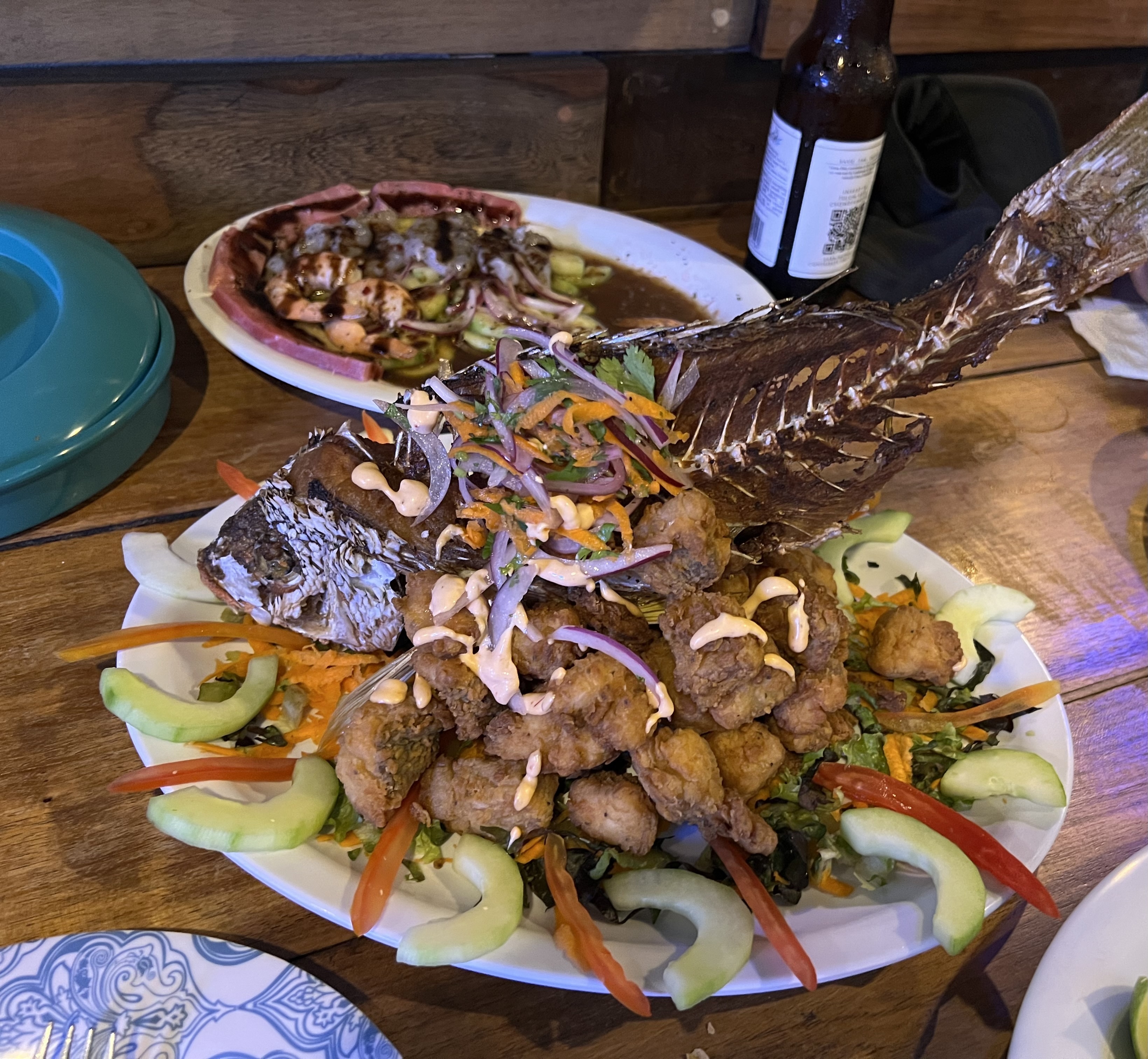 Beautiful seafood dish