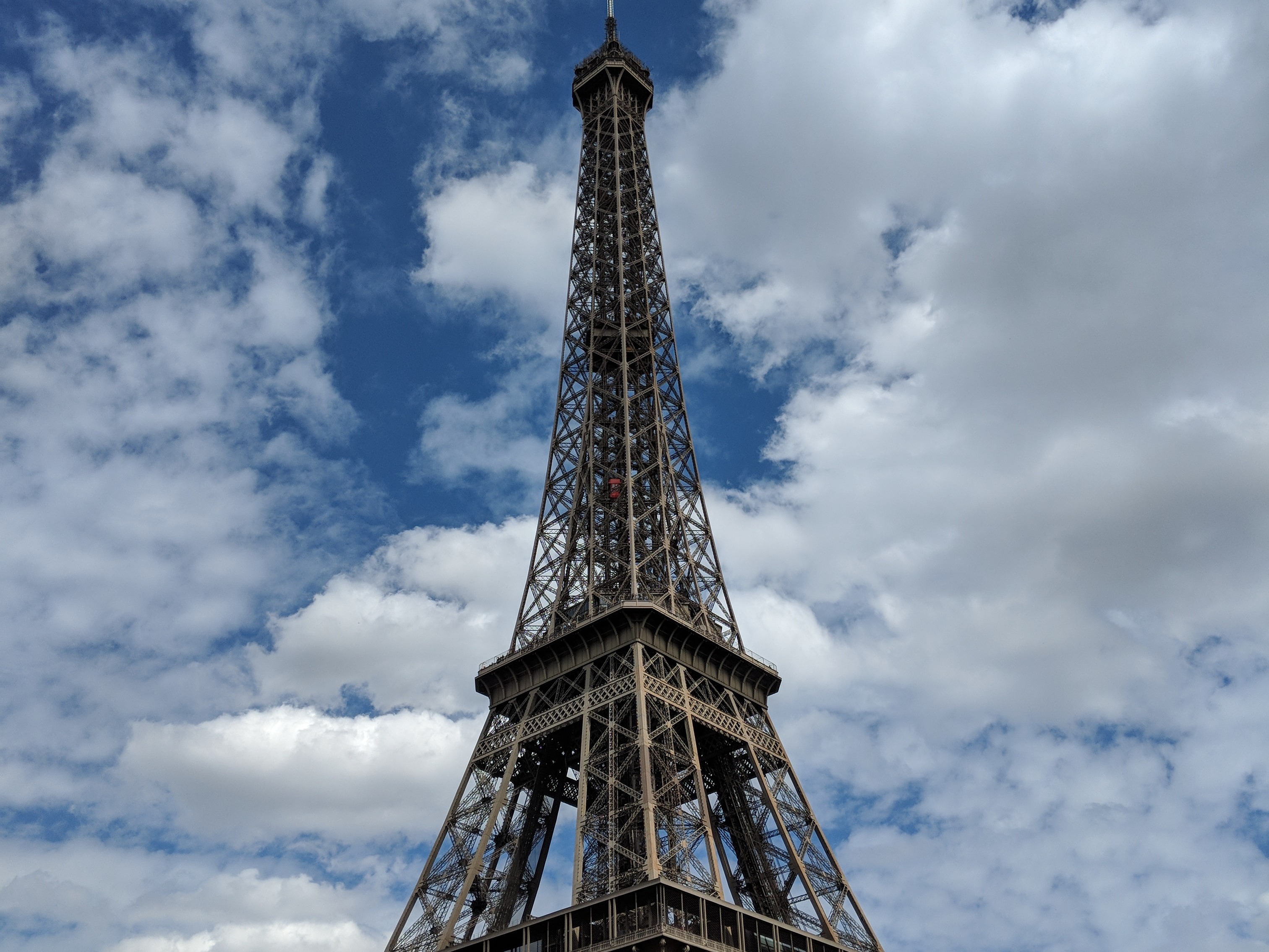 Paris' famous Eiffel tower