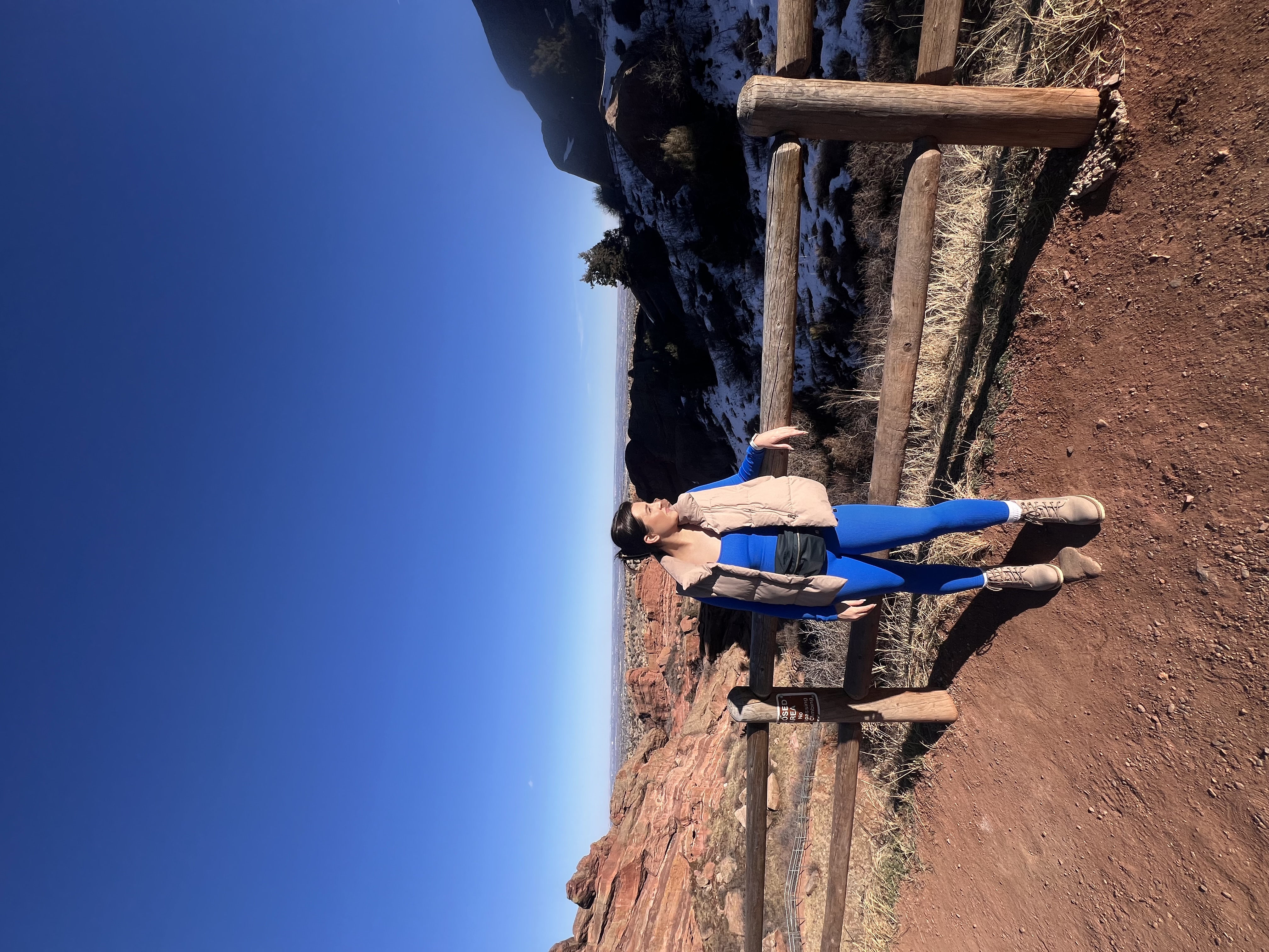 Picture of Carolyn in blue