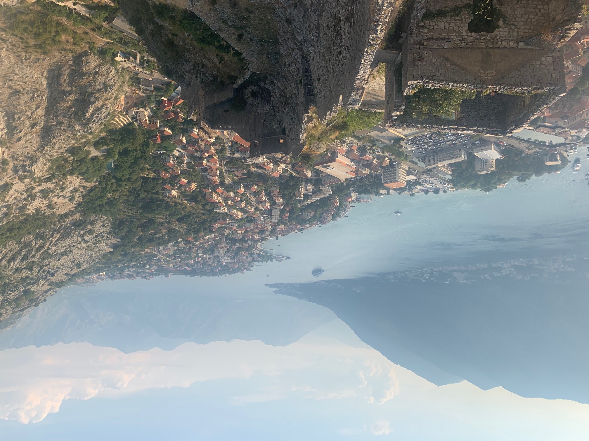 Beautiful view of Kotor Fortress