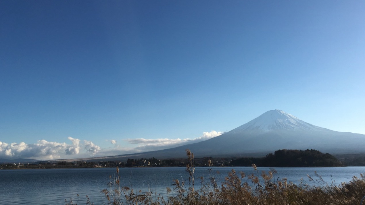 Beautiful view of snow capped mountain