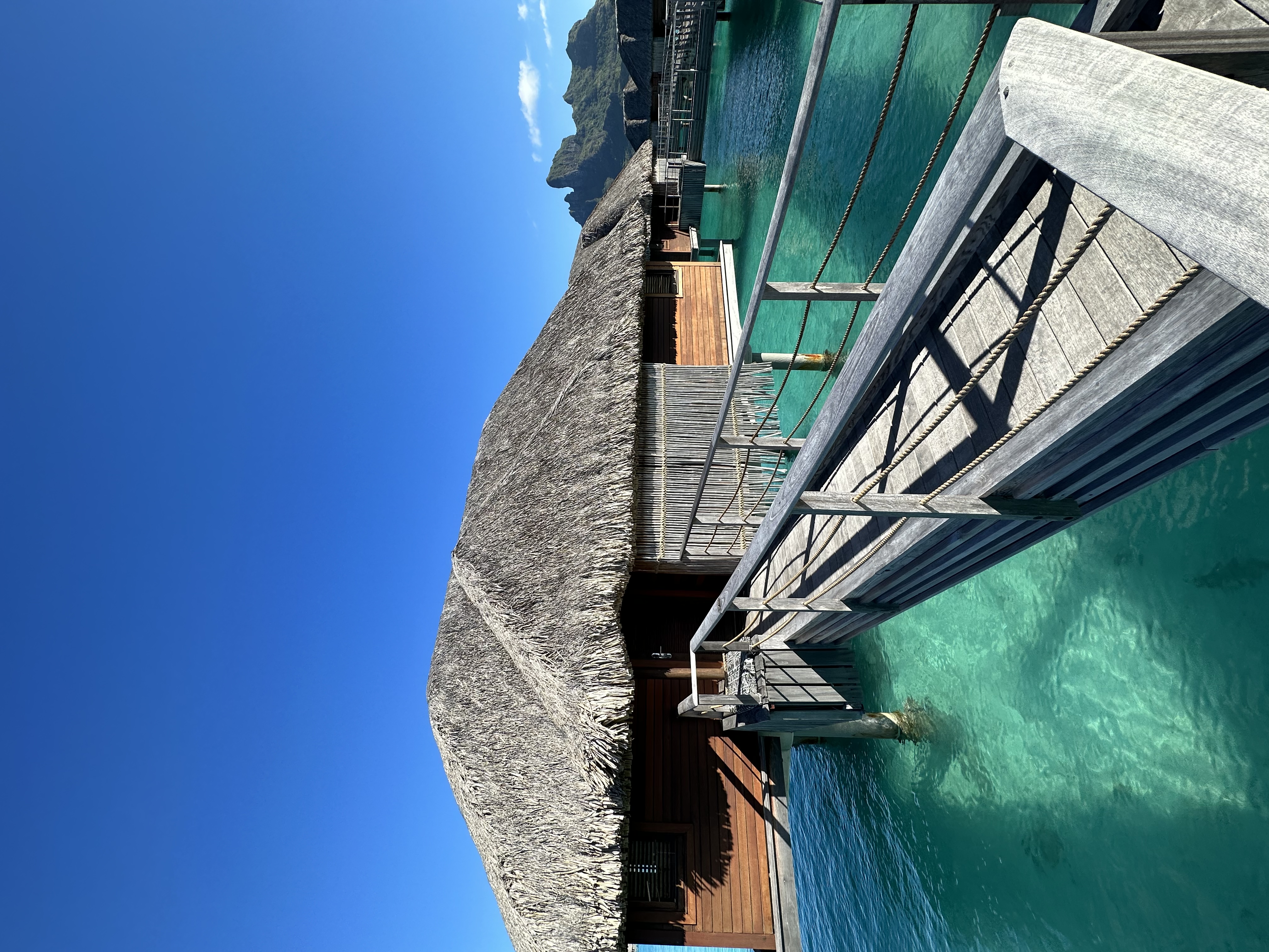 View of a luxury water lodge