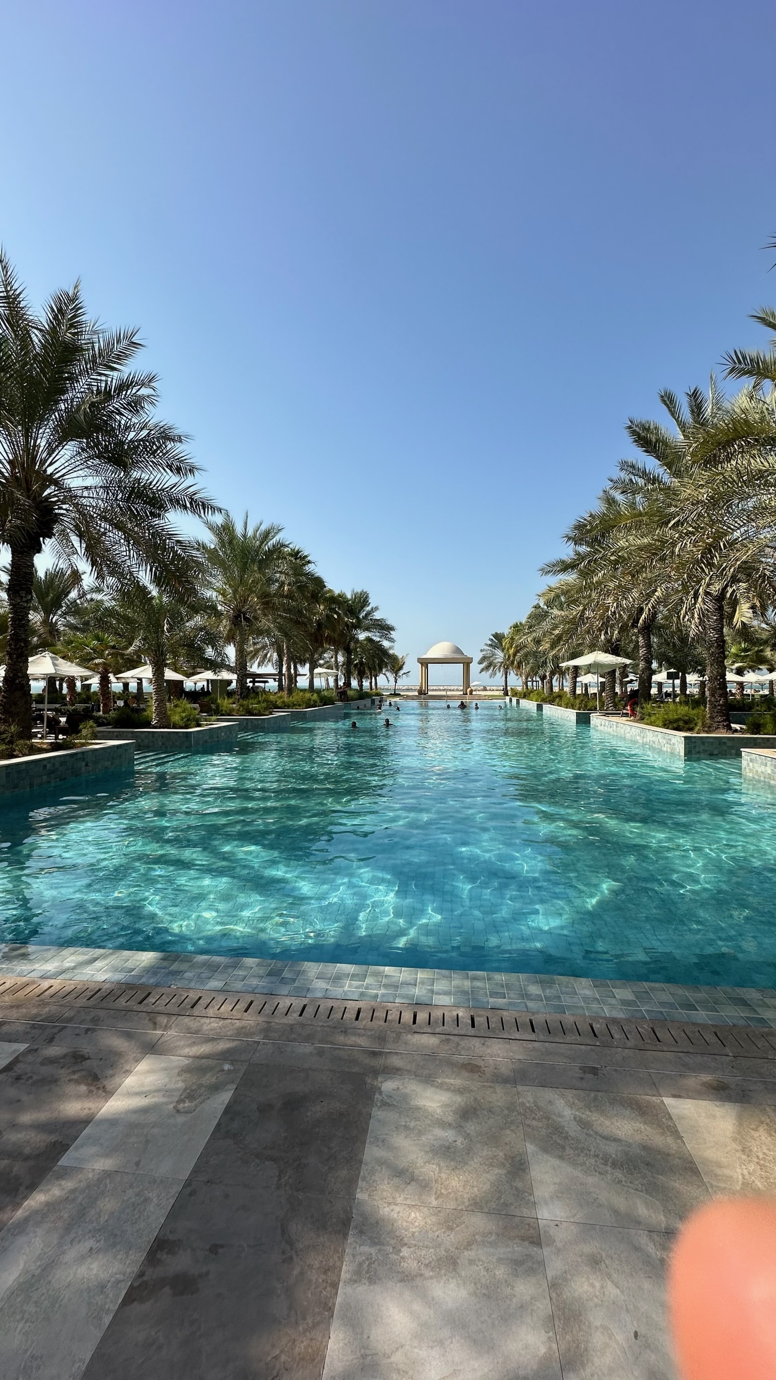 View of the pool